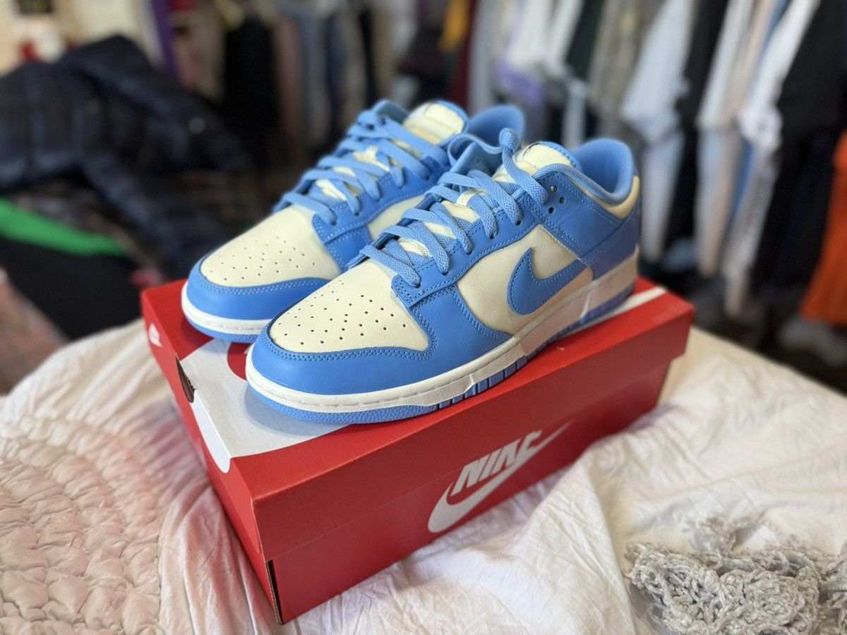 Nike University Blue Dunks (New) Size US 12 / EU 45 - 3 Thumbnail