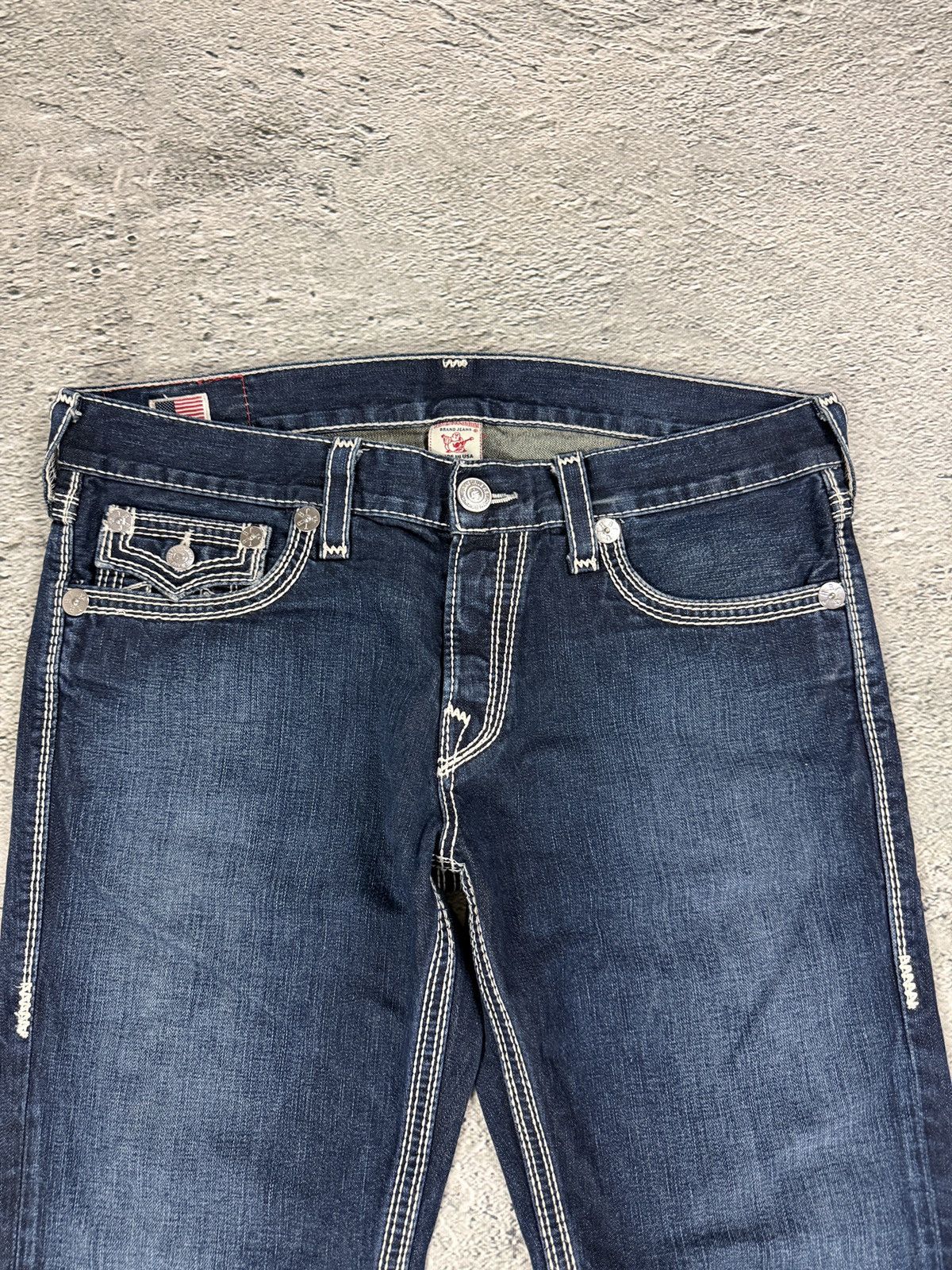True Religion True Religion jeans vintage Jack denim pants thick stitching Size US 38 / EU 54 - 8 Thumbnail