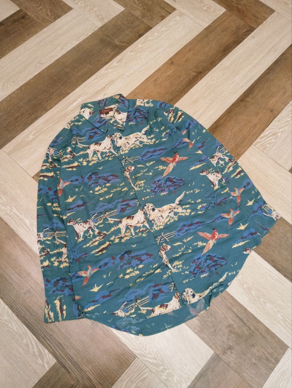 Chaps Ralph Lauren CHAPS RALPH LAUREN OVERPRINT SHIRT - SIZE L Size US L / EU 52-54 / 3 - 2 Thumbnail