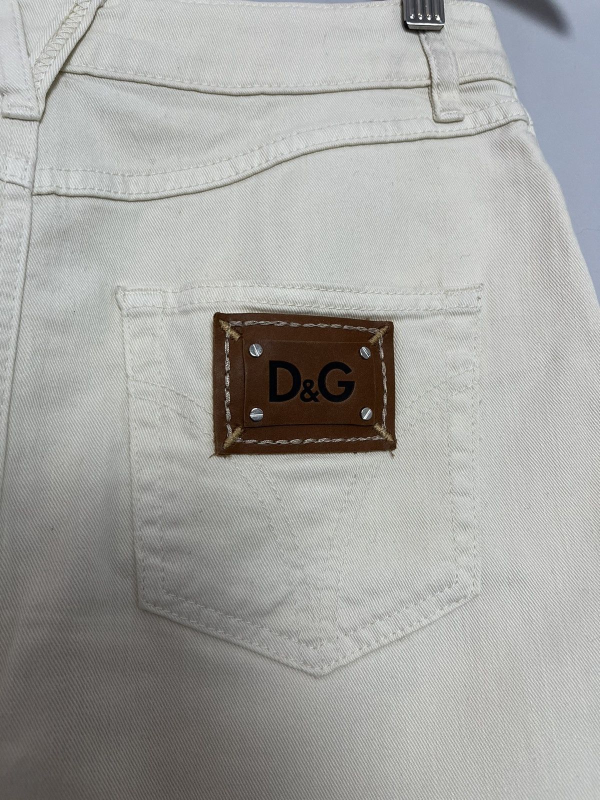 Dolce & Gabbana Dolce & Gabbana D&G Retro Luxury Denim Midi Skirt Size 27" / US 4 / IT 40 - 5 Thumbnail