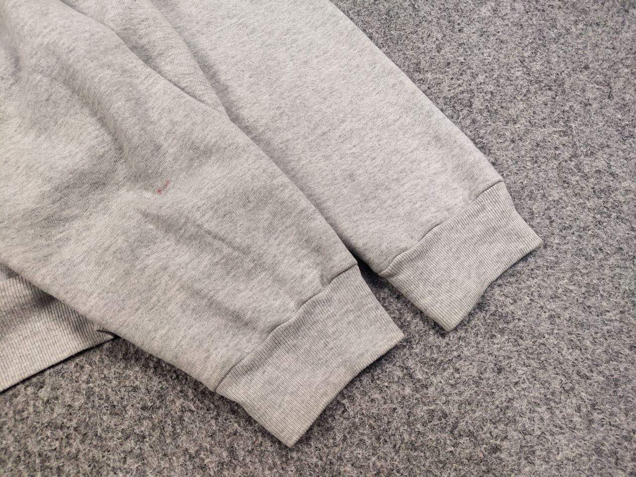 Fruit Of The Loom Vintage 90's Fruit Of The Loom Blank Crew Chek Sweatshirt Size US M / EU 48-50 / 2 - 13 Thumbnail