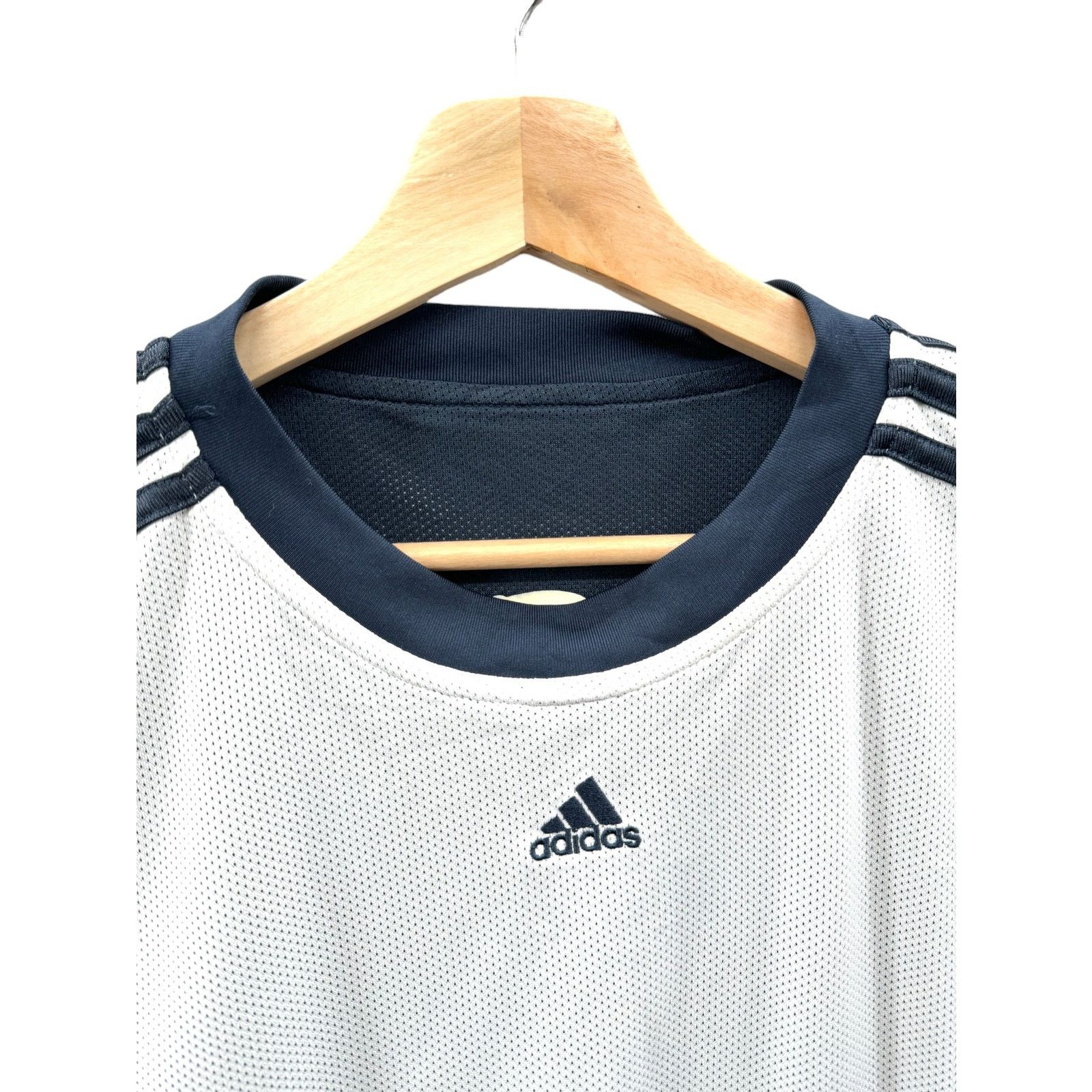 Adidas × Vintage 2000's Adidas Reversible Mesh Practice Jersey Size US L / EU 52-54 / 3 - 3 Thumbnail