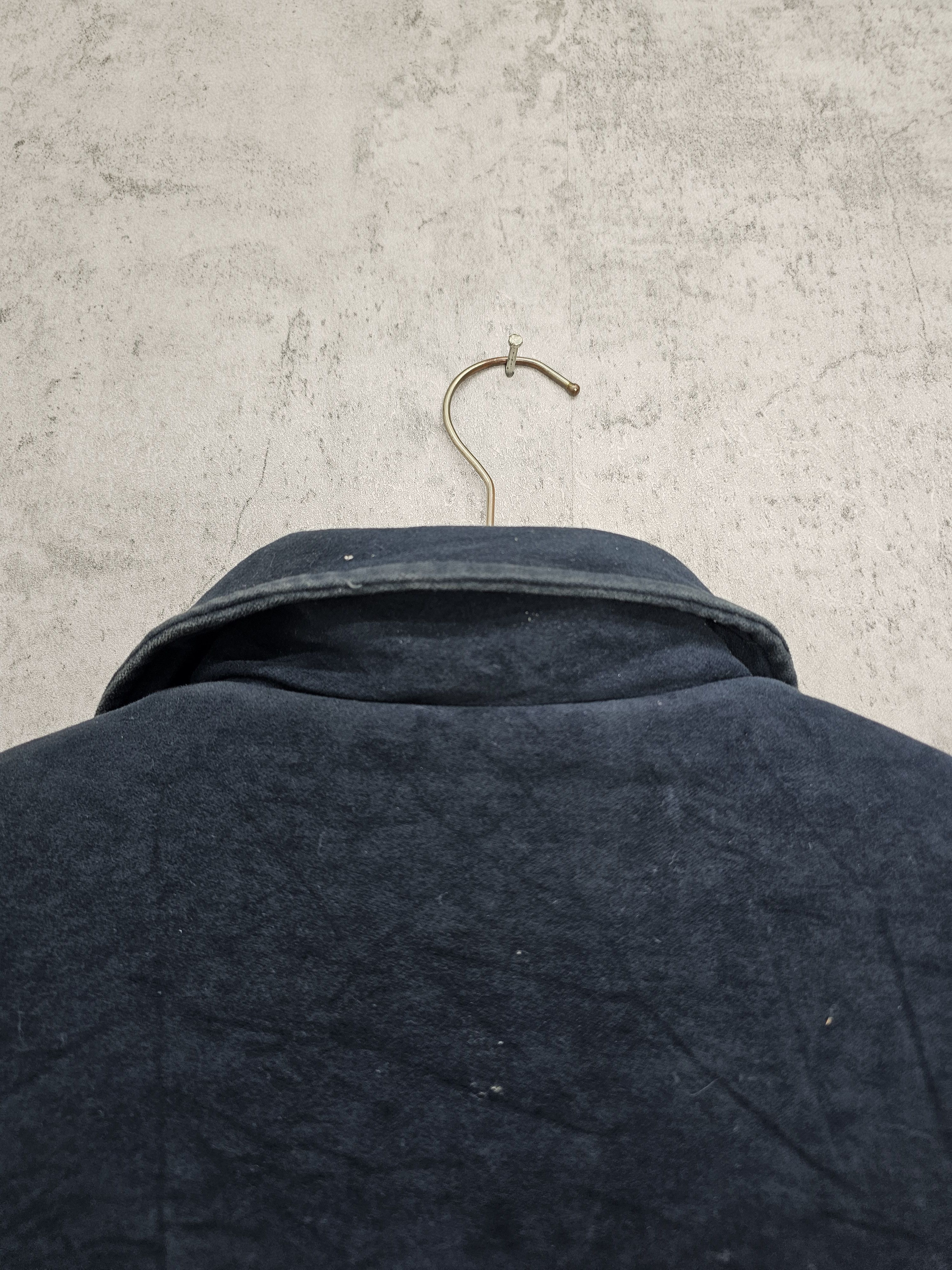 Katharine Hamnett London Vtg KATHARINE HAMNETT DENIM Waxed Riri Zipper Jacket J0087 Size US M / EU 48-50 / 2 - 7 Thumbnail