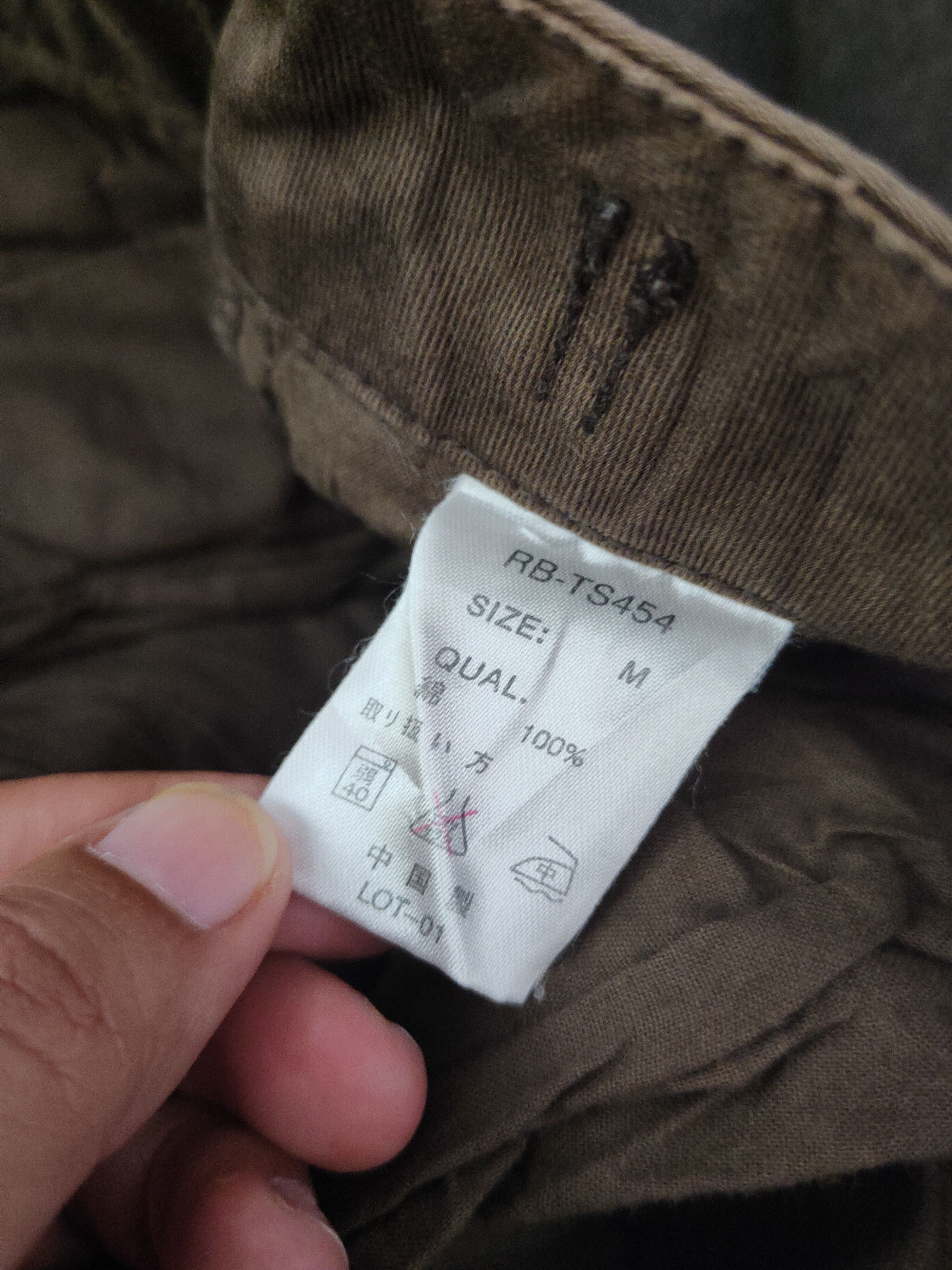 RAGEBLUE DL Rageblue Brown Multipocket Cargo Pants #46-401 Size US 31 - 12 Thumbnail