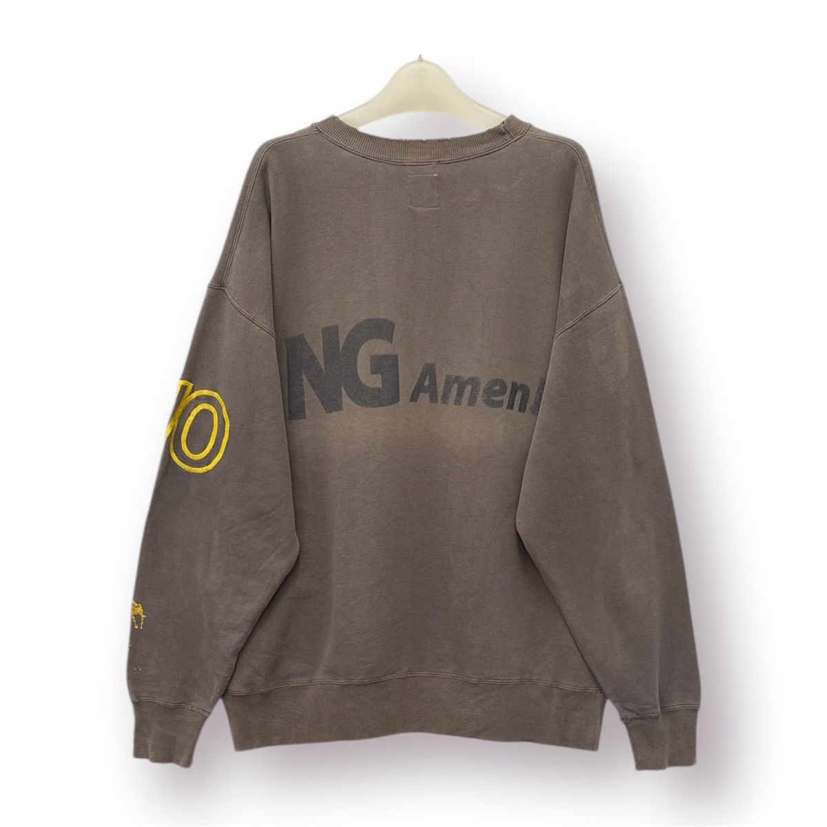 Le Grande Bleu (L.G.B.) 🔥 Japanese Streetwear Baggy Petar Jeruk Distressed Sweat Size US XL / EU 56 / 4 - 12 Thumbnail