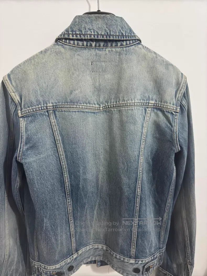 Saint Laurent Paris Saint Laurent Paris Light Blue Silt Water Ripple Medal Jea Size US S / EU 44-46 / 1 - 6 Thumbnail