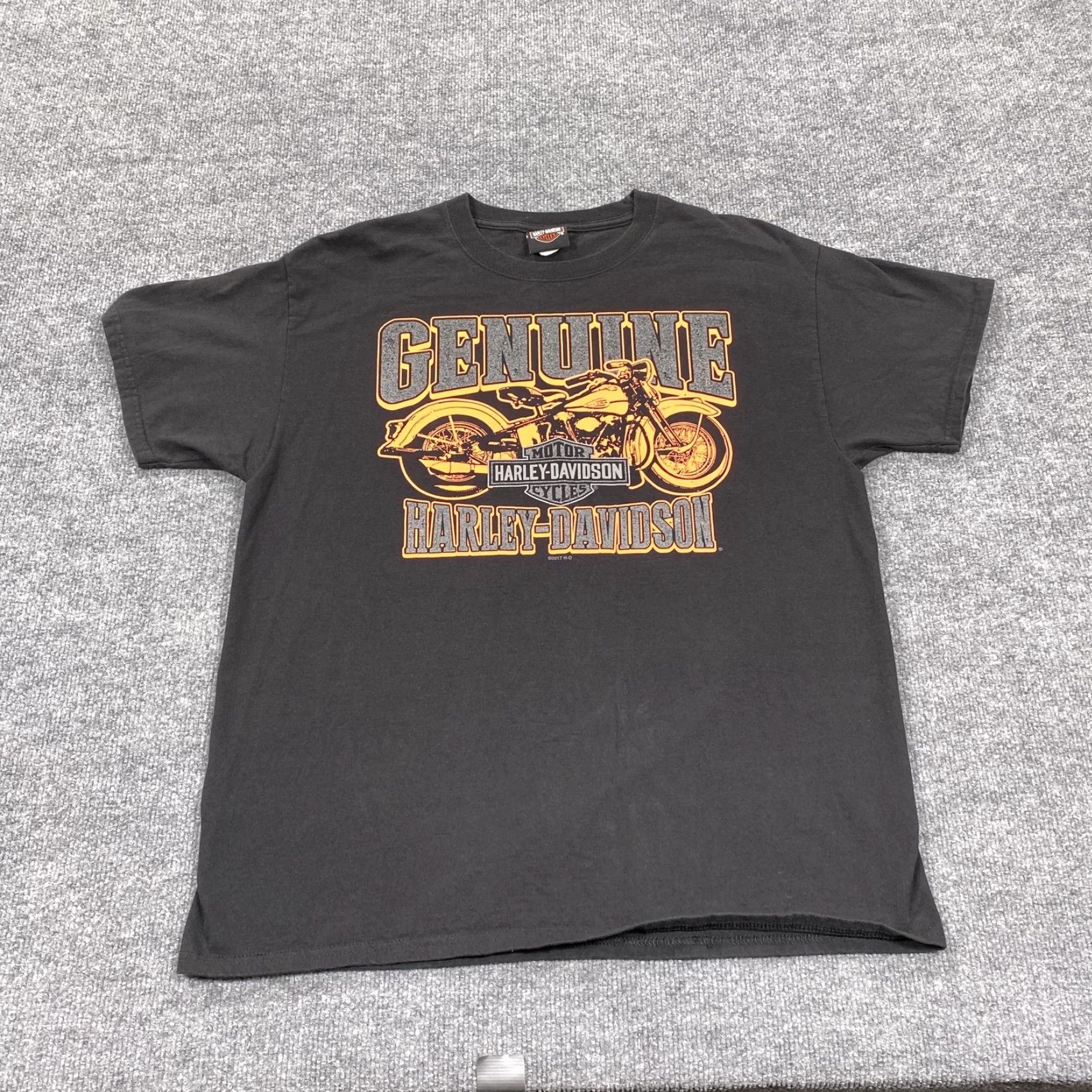 Harley Davidson Harley-Davidson Shirt Mens Large Black Graphic Dealer Chillicothe Ohio Hull Size US L / EU 52-54 / 3 - 3 Thumbnail