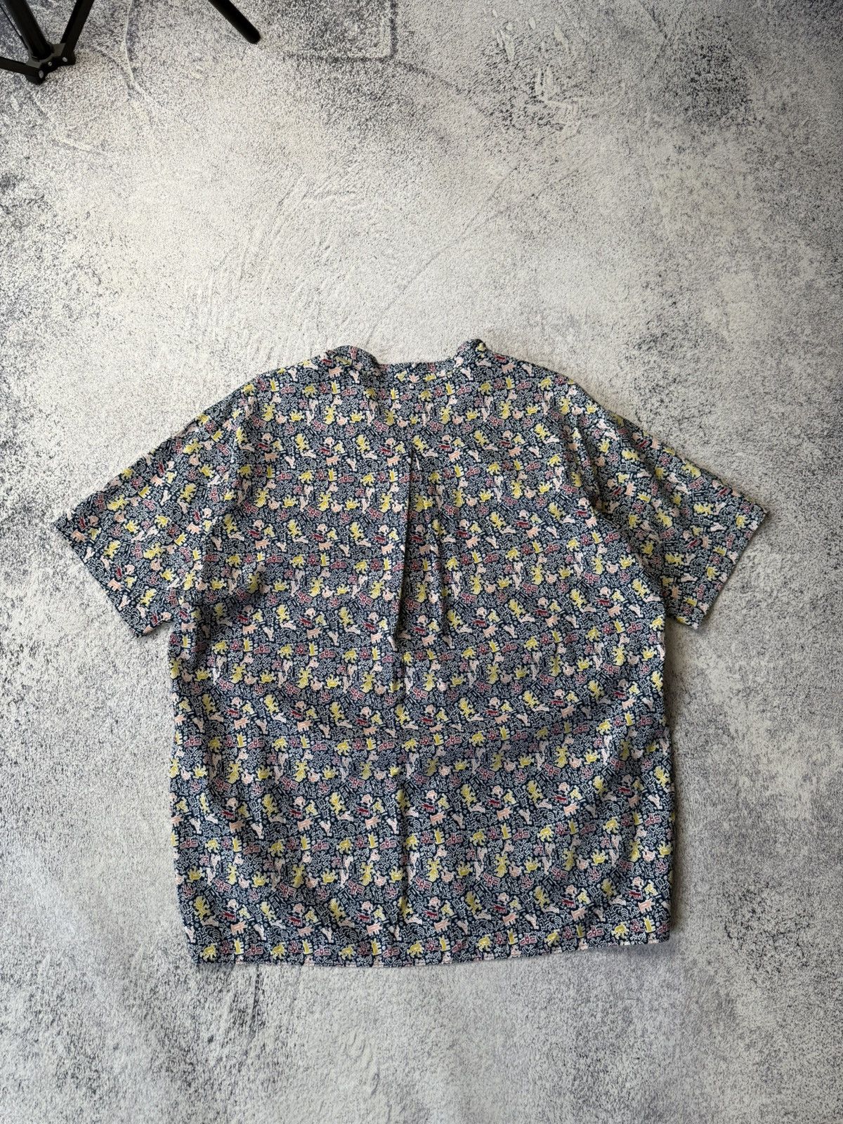 Japanese Brand Lacoste & Keith Haring Monogram Polo Shirt Y2K Size XS / US 0-2 / IT 36-38 - 20 Thumbnail