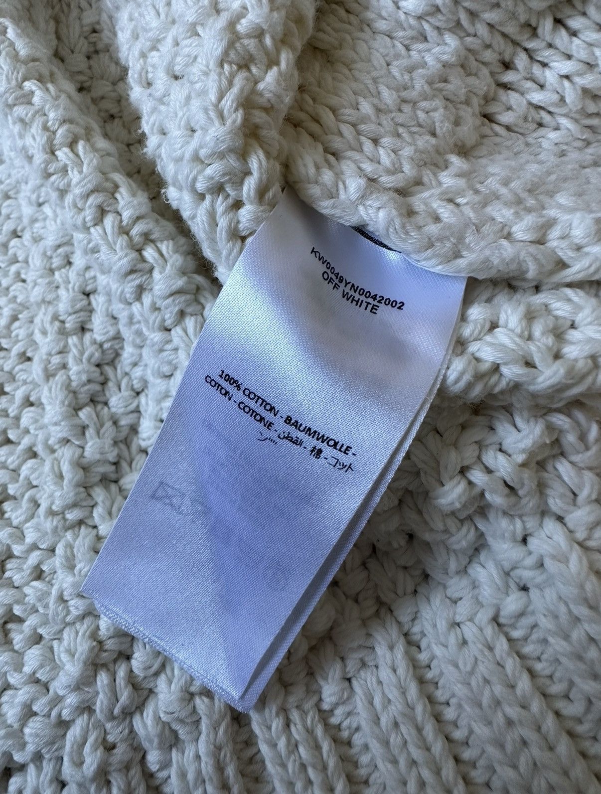 JW Anderson JW Anderson SS20 Cotton Patch Work Heavyweight Knit Sweater Size US XL / EU 56 / 4 - 7 Thumbnail