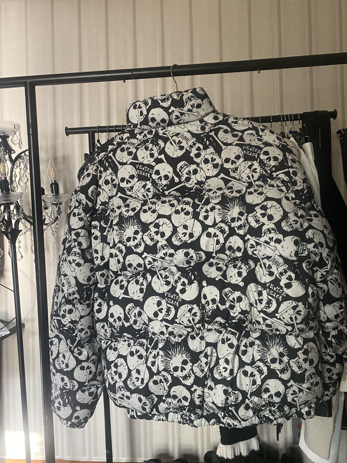 ERL ERL skull print puffer coat Size US L / EU 52-54 / 3 - 2 Thumbnail