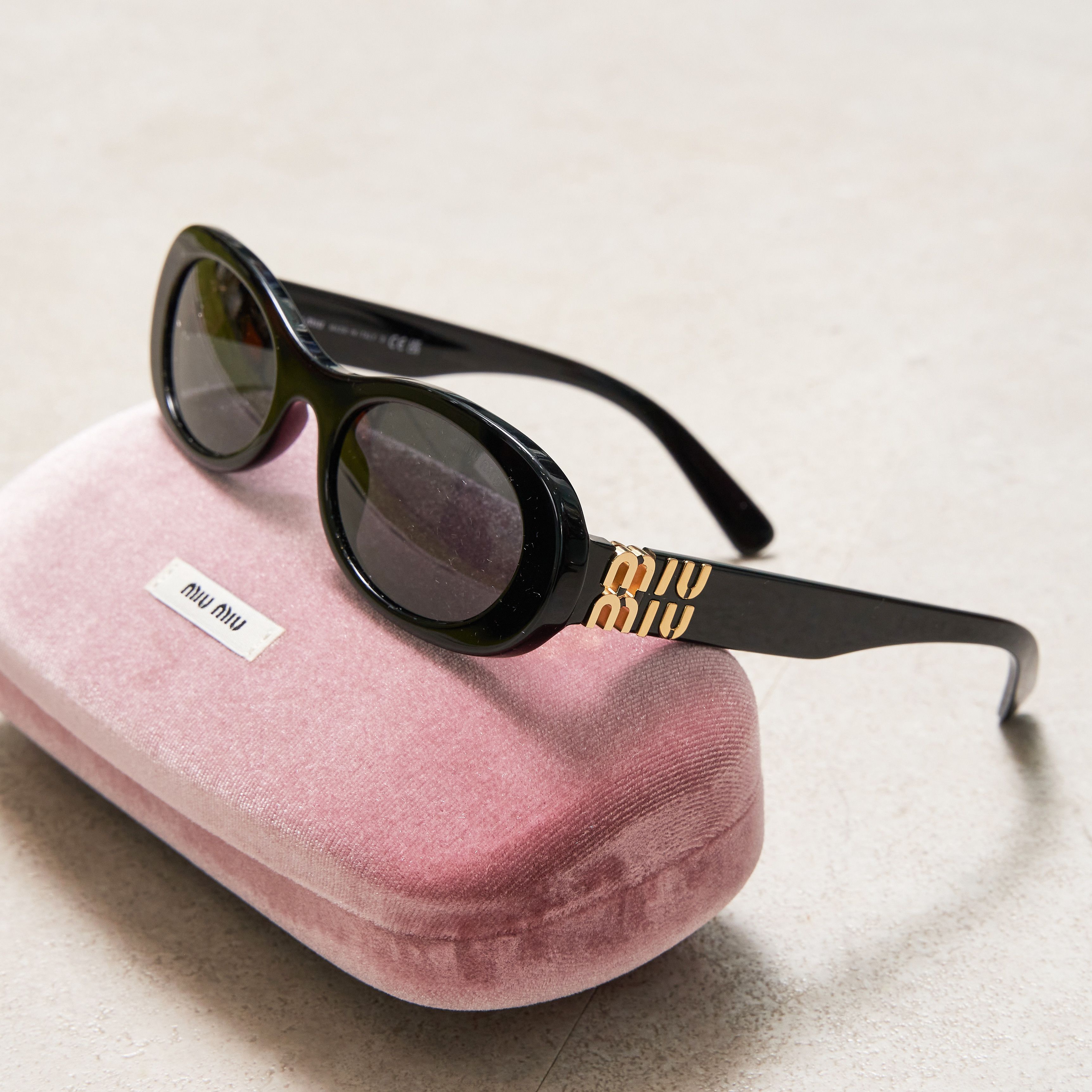 MIU MIU MU 06ZS 1AB5S0 Sunglasses BLACK