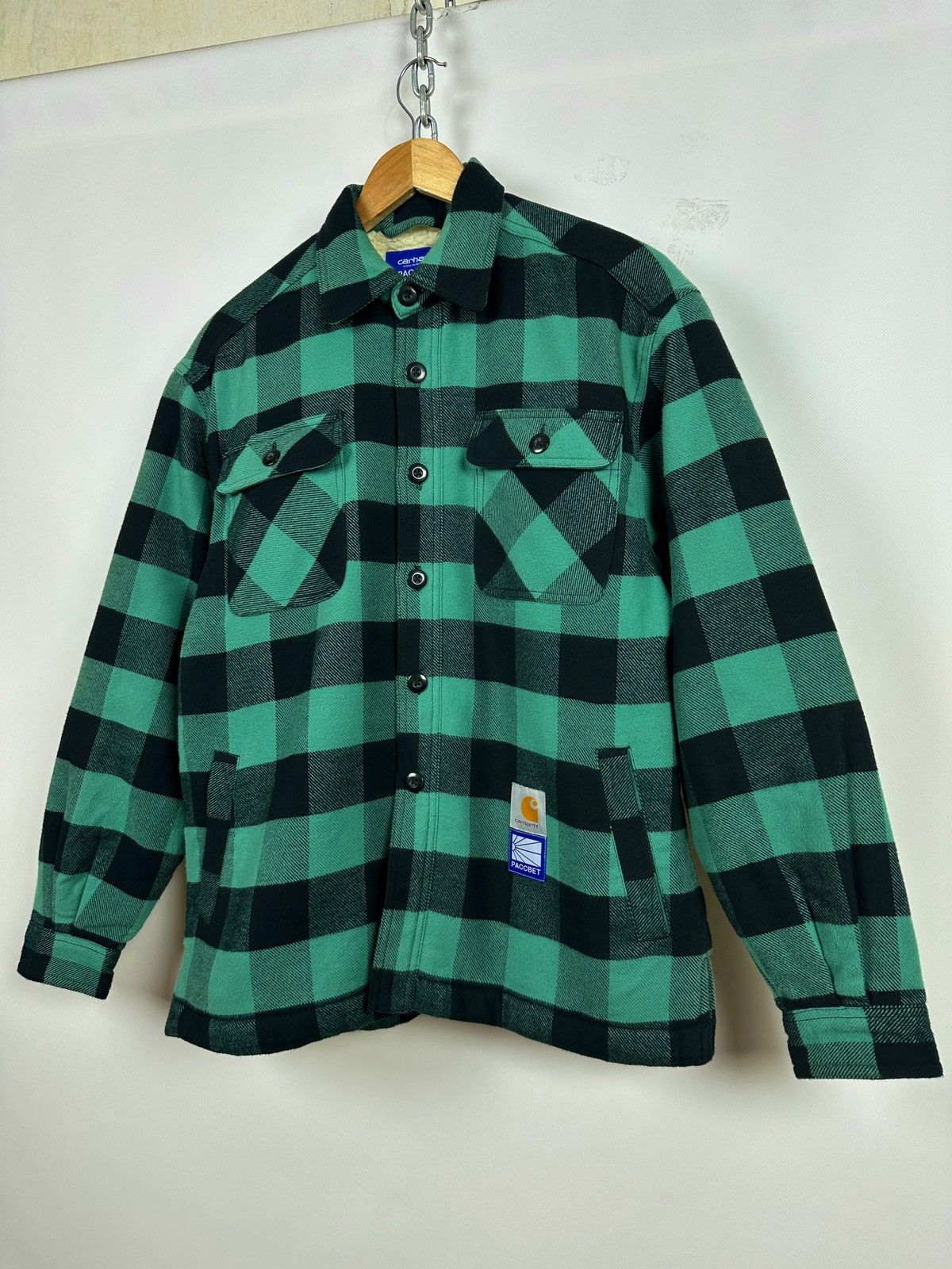 Carhartt Wip Carhartt WIP x Gosha Rubchinskiy PACCBET Shirt Sherpa Jacket Size US S / EU 44-46 / 1 - 4 Thumbnail