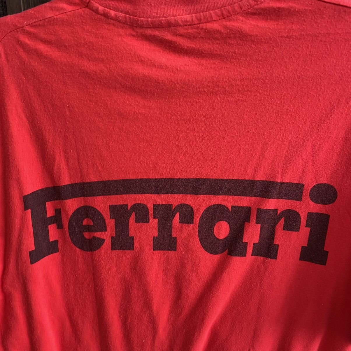 Ferrari Vintage Ferrari Big Logo racing 90’s rare nascar tee Size US M / EU 48-50 / 2 - 8 Thumbnail