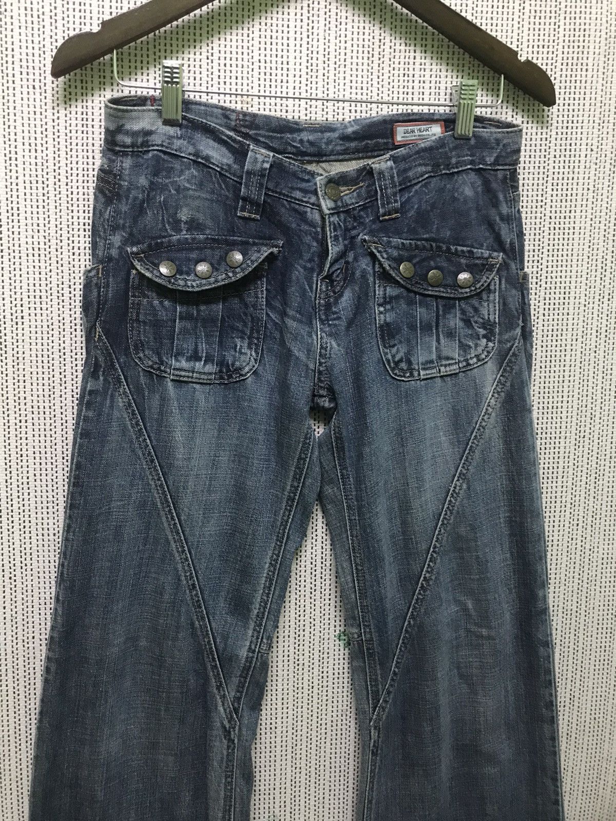 Designer × Japanese Brand × Seditionaries japanese brand punk dear heart very rare design Size 29" - 2 Thumbnail