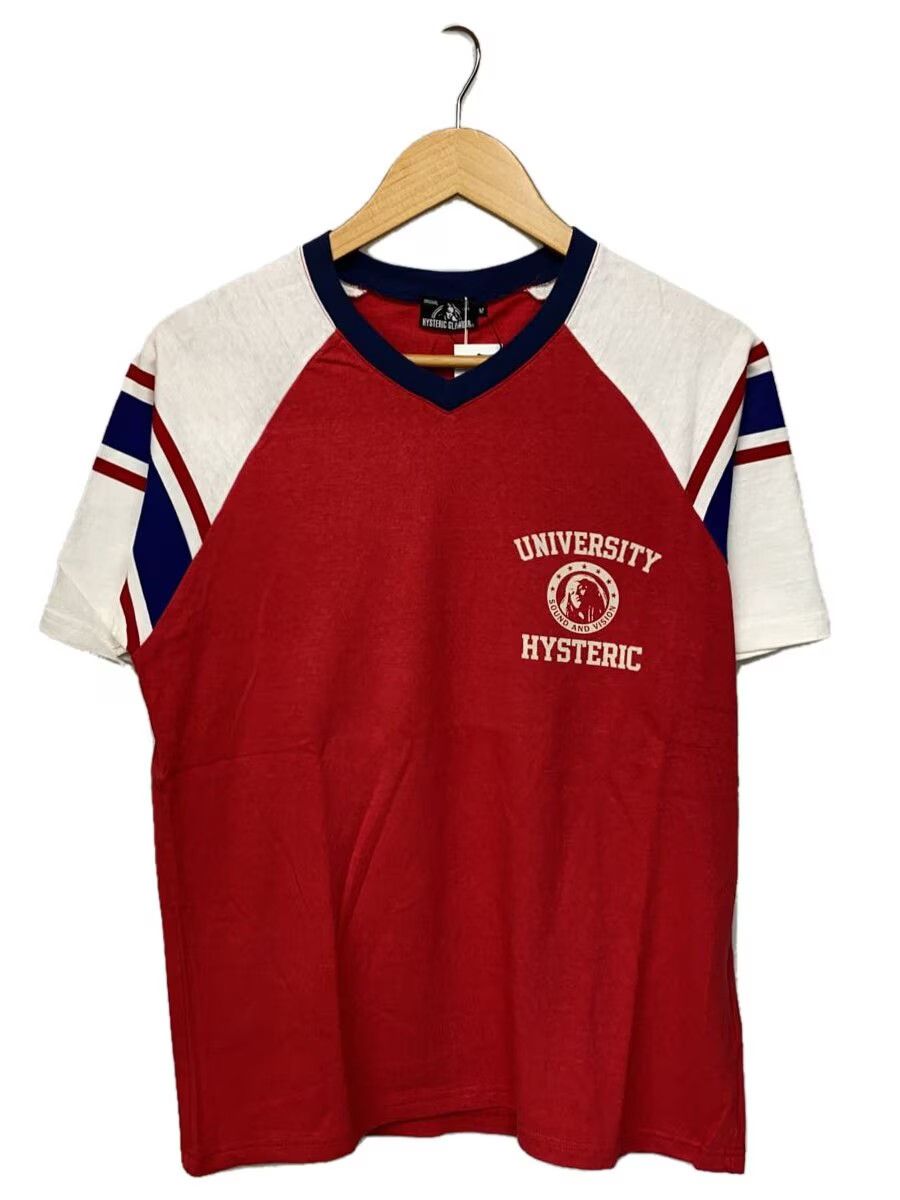 Hysteric Glamour Hysteric University Raglan Striped Tee Size US M / EU 48-50 / 2 - 1 Thumbnail