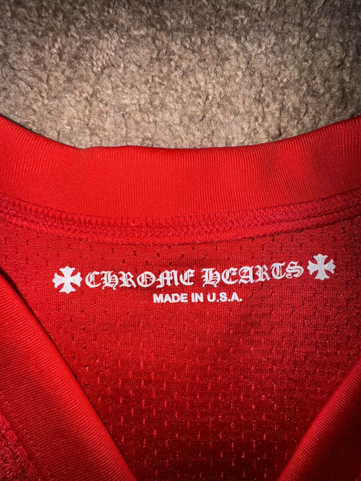 Chrome Hearts Matty Boy Mesh Jersey Long Sleeve Size US L / EU 52-54 / 3 - 2 Thumbnail