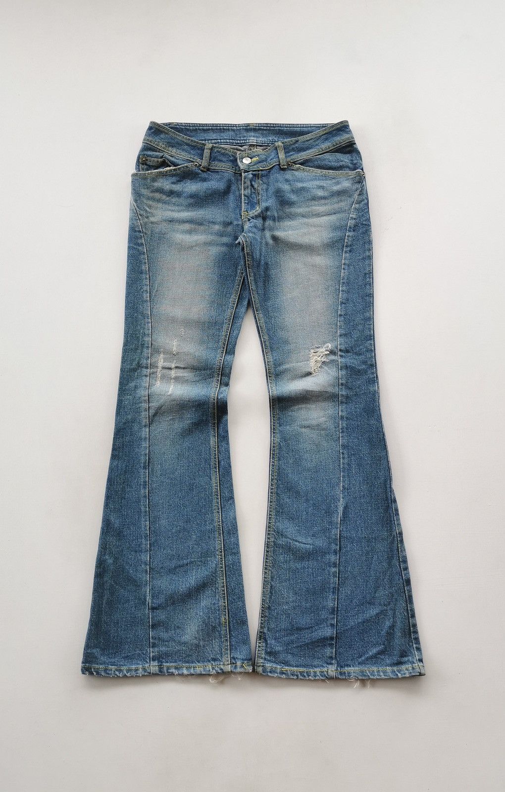 Other Imaginary Landscape IL Basis Flared Bootcut Jeans Size 32" / US 10 / IT 46 - 1 Thumbnail