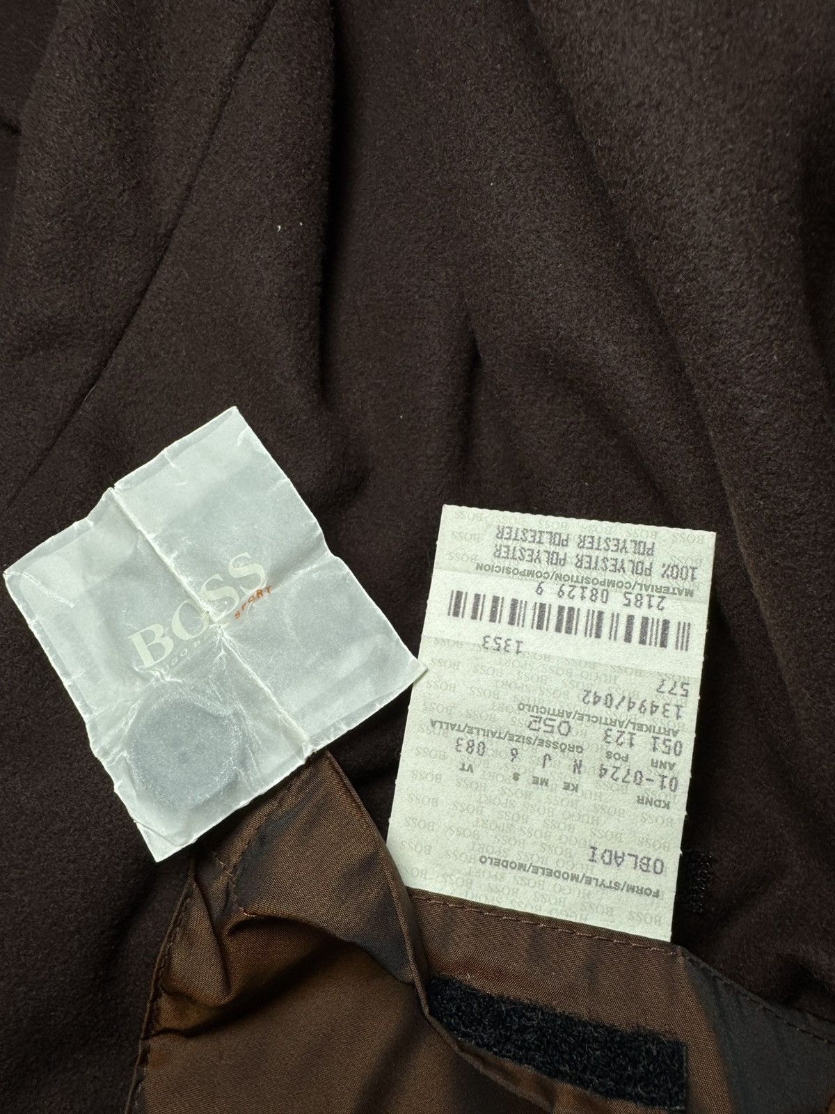 Hugo Boss Hugo Boss OBalt Brown Hooded Nylon Parka Coat Rare Luxury Size US XL / EU 56 / 4 - 19 Thumbnail