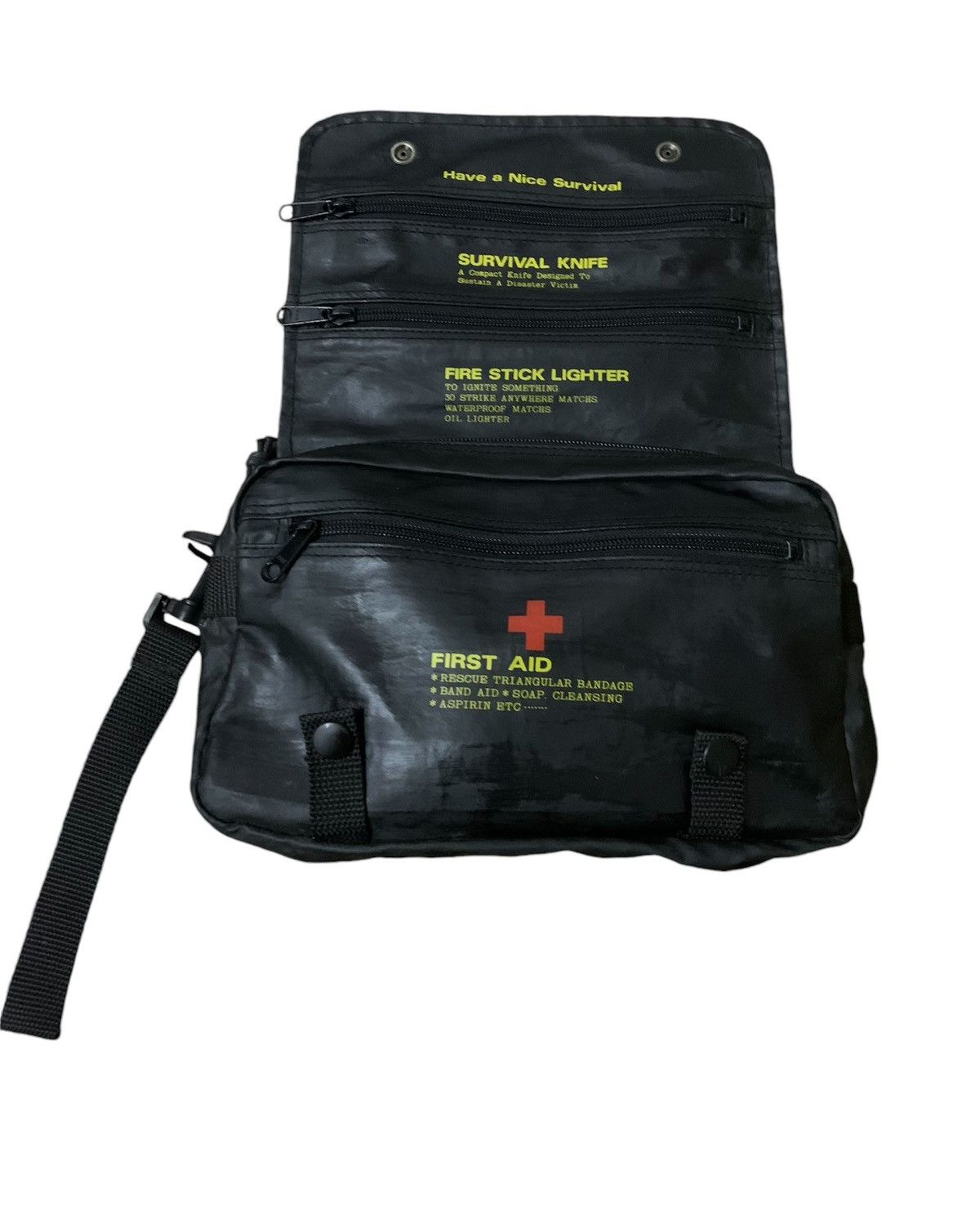 Japanese Brand × Vintage Vintage First Aid Clucth Bag Multi Zip Size ONE SIZE - 1 Thumbnail