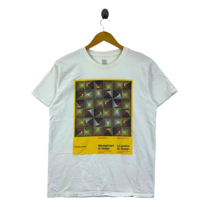 Vintage PHOTOFOLIO MANAGEMENT OF DESIGN Tee Shirt Top Art Abstract Size M / US 6-8 / IT 42-44 - 1 Thumbnail
