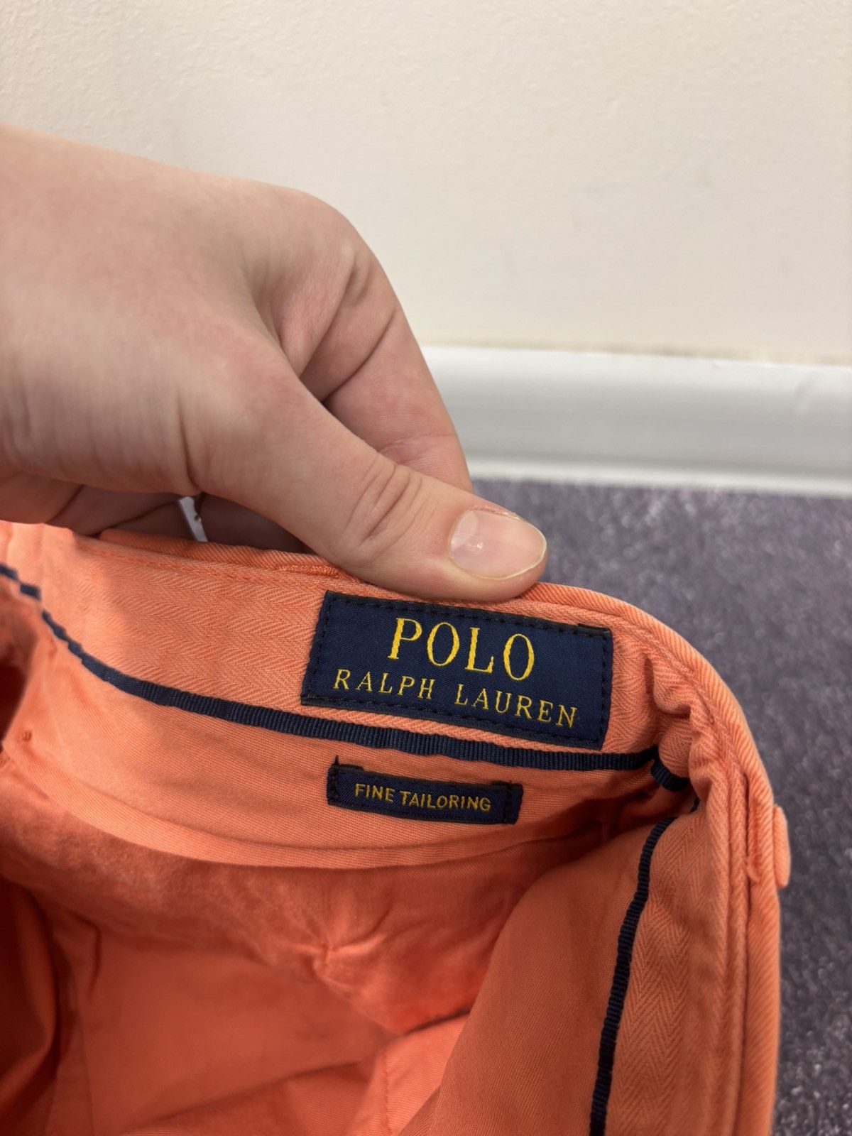 Polo Ralph Lauren Polo Ralph Lauren Men’s Classic Fit Orange Chino Pants Size US 32 / EU 48 - 10 Thumbnail