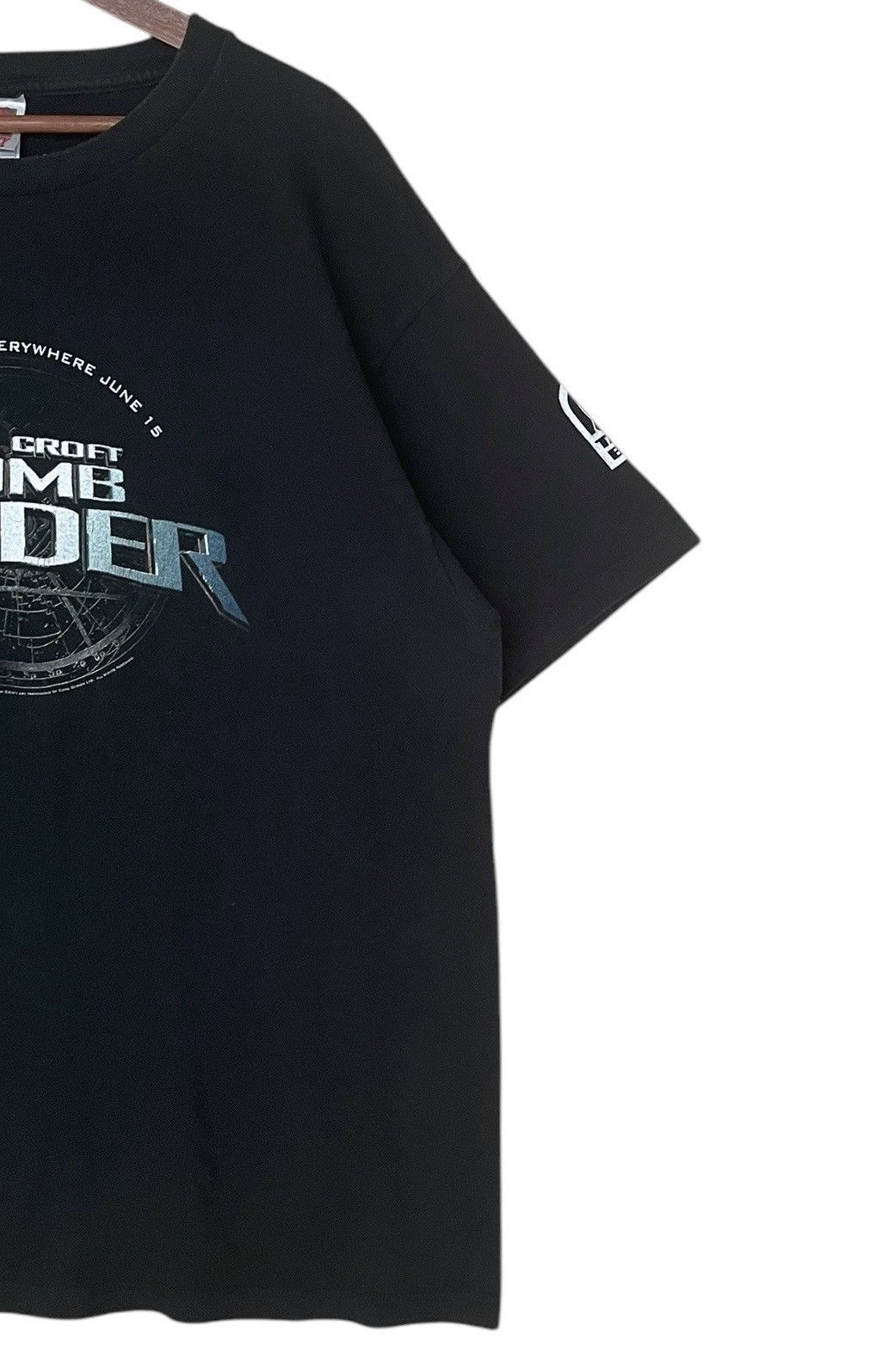 Vintage Vintage Movie Tomb Raider Lara Croft T-shirt 2001s Size US XL / EU 56 / 4 - 4 Thumbnail