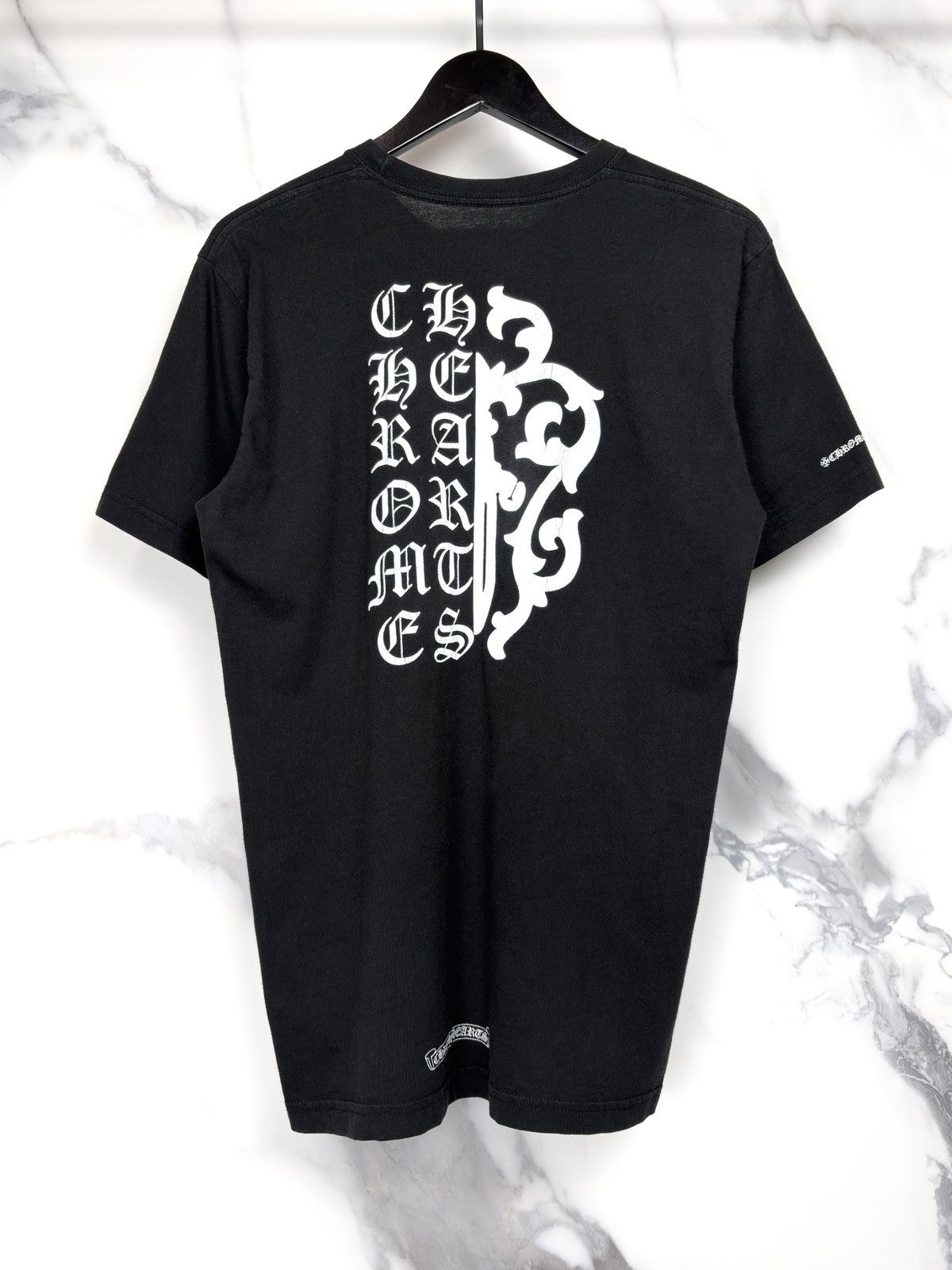 Chrome Hearts Chrome Hearts Back Arch Logo Print T-Shirt | Grailed