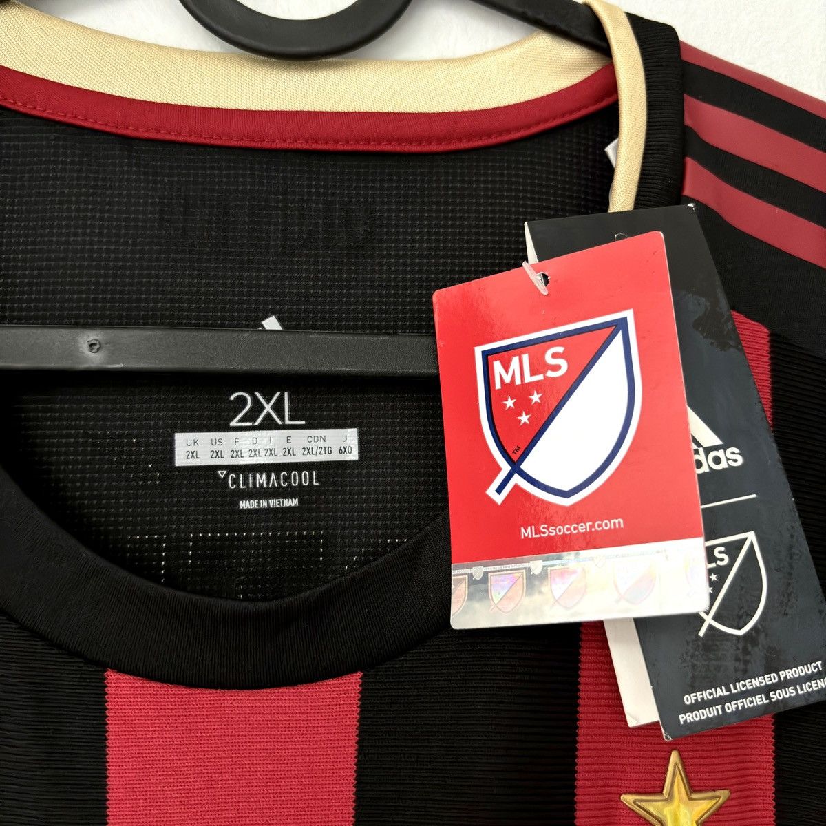 Adidas NEW 2019 2020 Atlanta United Martinez Adidas Soccer Jersey Size US XXL / EU 58 / 5 - 8 Thumbnail