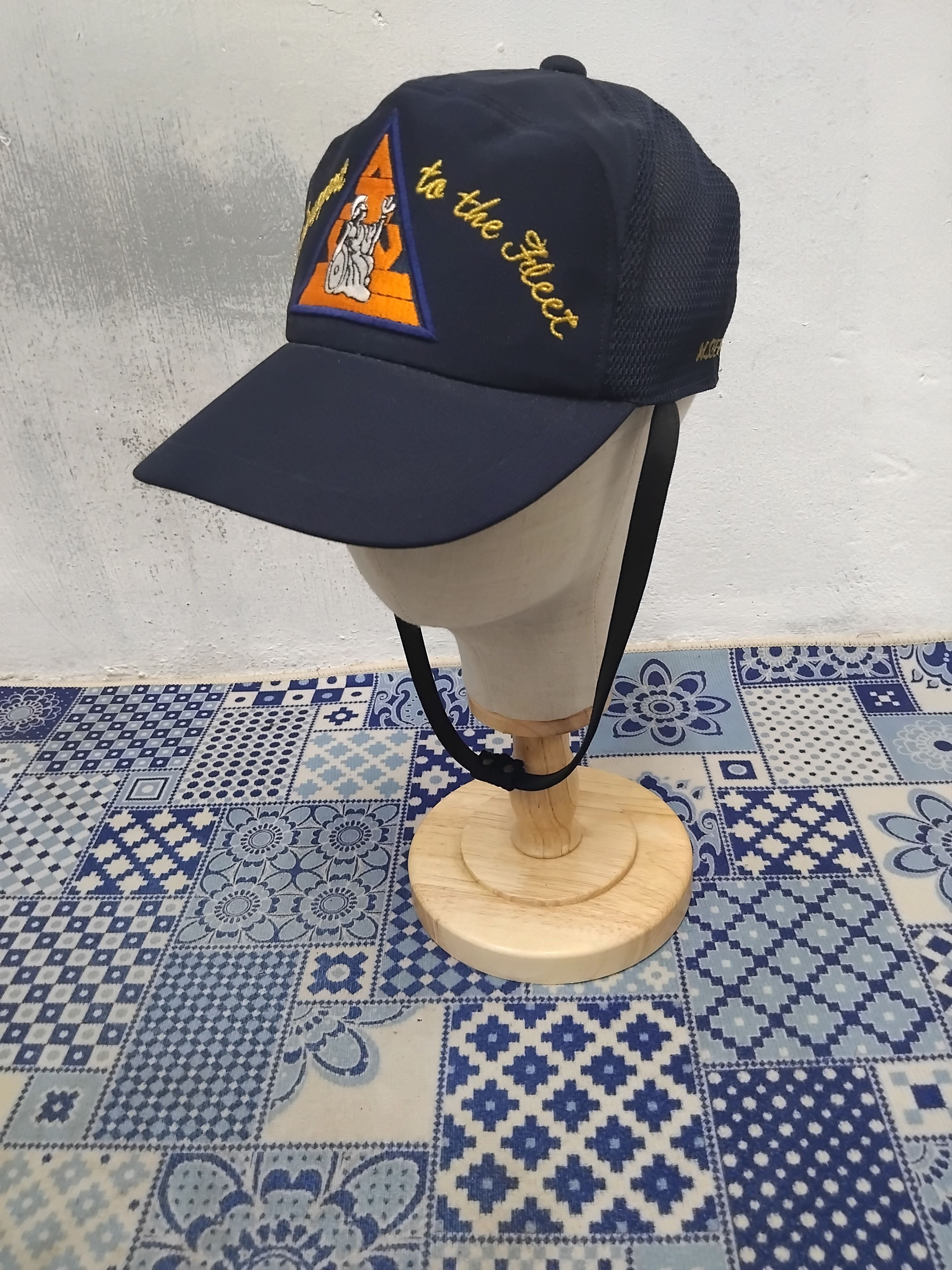 Japanese Brand Vintage Asw supports to the fleet cap Size ONE SIZE - 1 Thumbnail