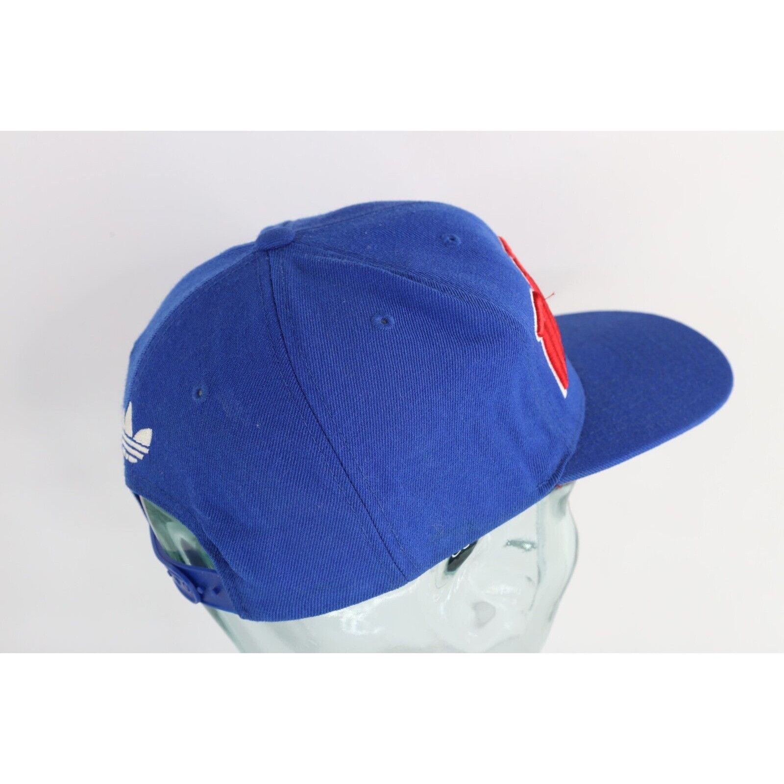 Adidas Y2K Adidas Spell Out Detroit Pistons Basketball Snapback Hat Size ONE SIZE - 6 Thumbnail
