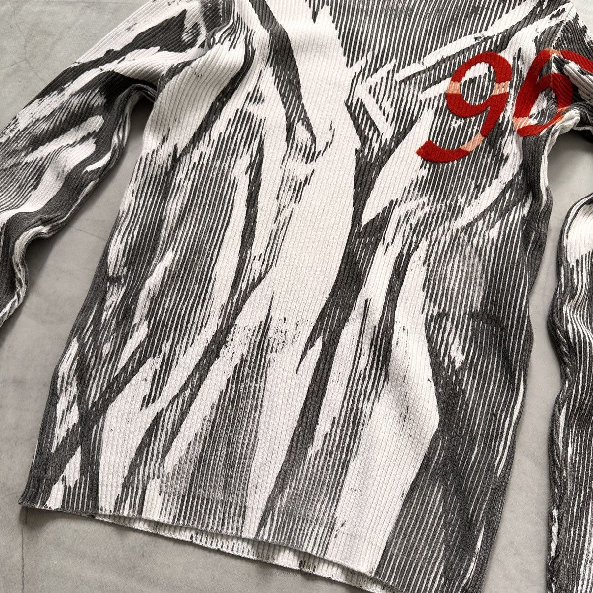 Hysteric Glamour × Undercover Japan 96 Painted Knit Ribbed Sweater Impala Margiela Style Size US M / EU 48-50 / 2 - 6 Thumbnail