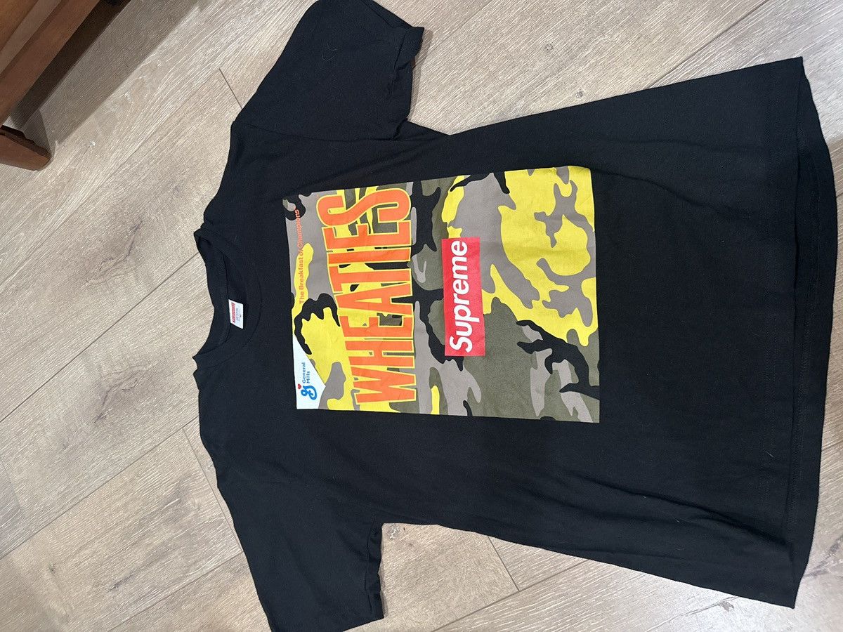 【本物保証 /関税・送料無料】Supreme Wheaties Tee Supreme シュプリーム 21SS Wheaties tee ウィーティーズTシャツ