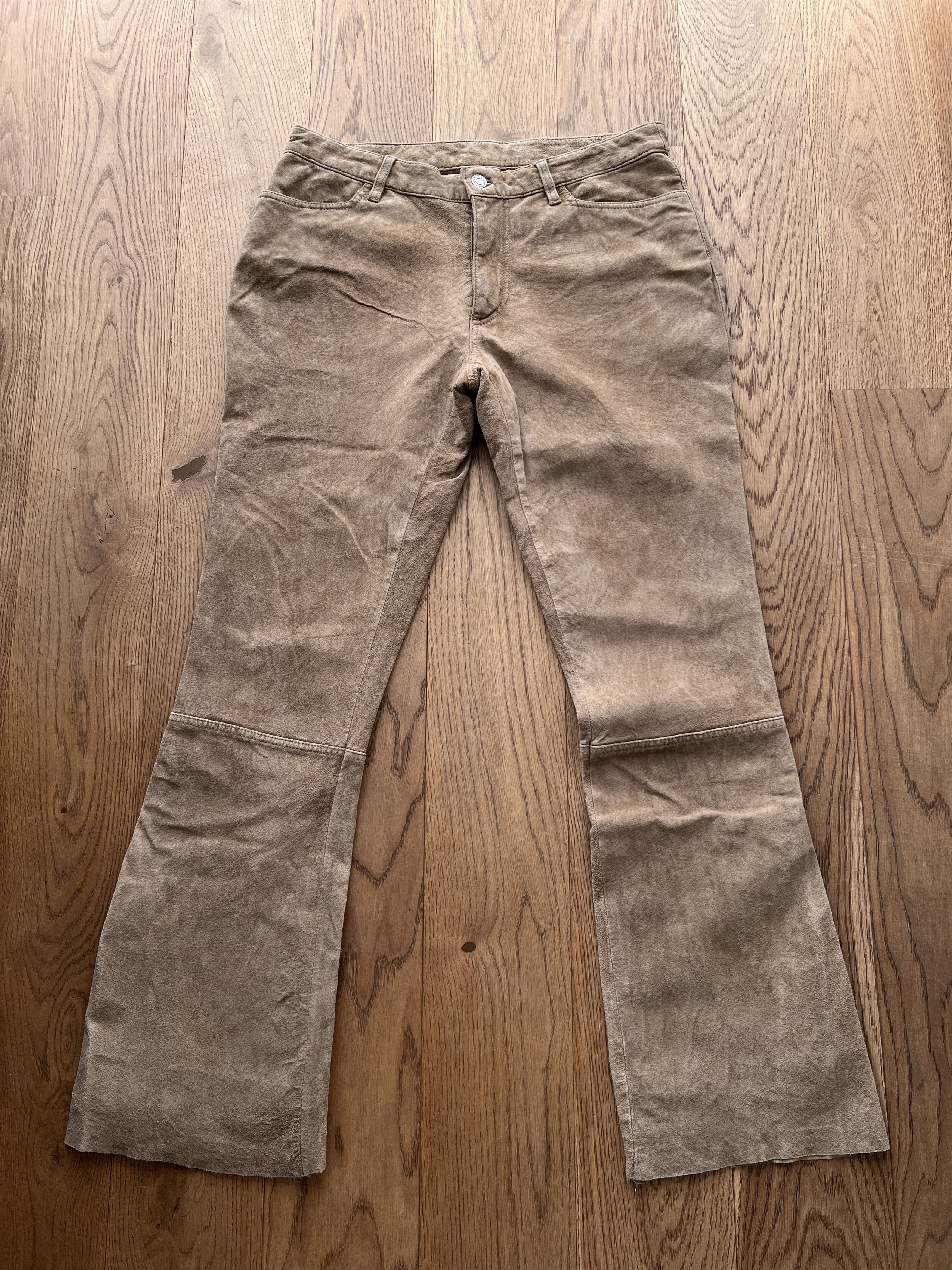 Hysteric Glamour CRAZY Real leather boot cut flared vintage pant 2000s cowboy Size US 33 - 3 Thumbnail