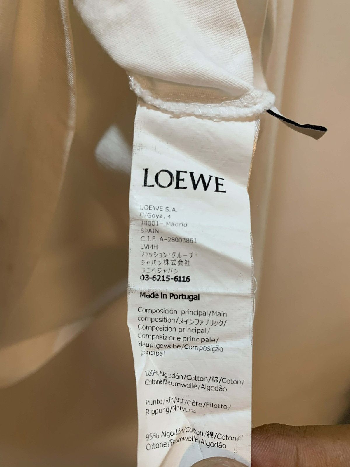 Loewe Loewe Anagram Embroidered L/S Shirt Size US XS / EU 42 / 0 - 4 Thumbnail