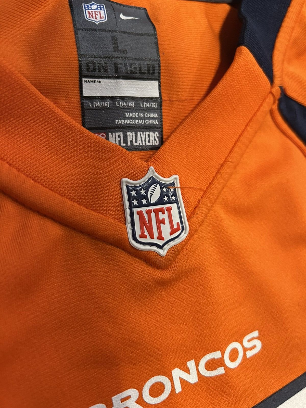 Nike Nike Denver Broncos Jersey Size US L / EU 52-54 / 3 - 3 Thumbnail