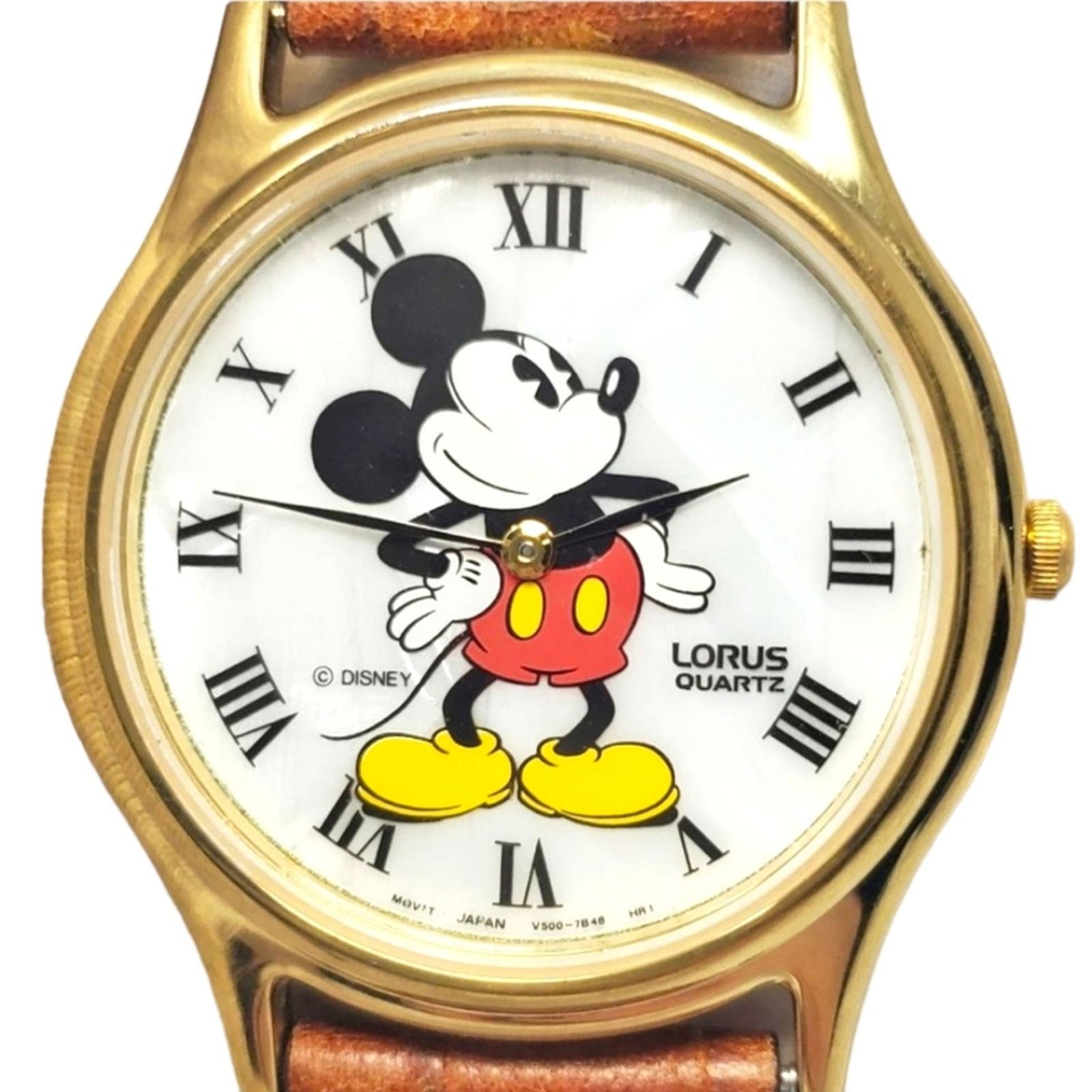 Disney X Lorus Mickey Mouse Mother of Peral VTG Watch