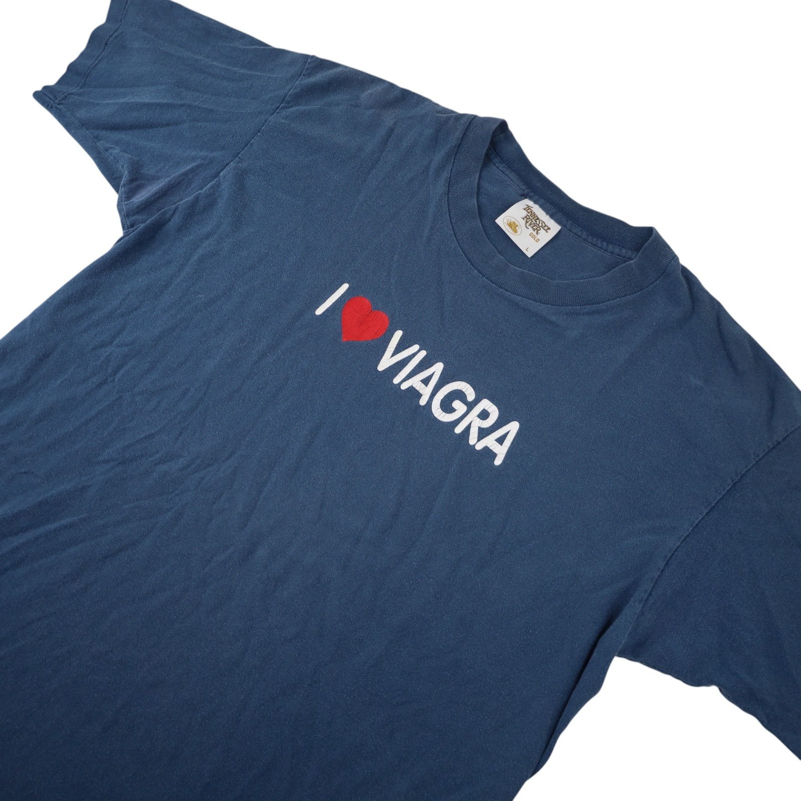 Vintage Vintage I Love Viagra Graphic T Shirt Size US L / EU 52-54 / 3 - 2 Thumbnail