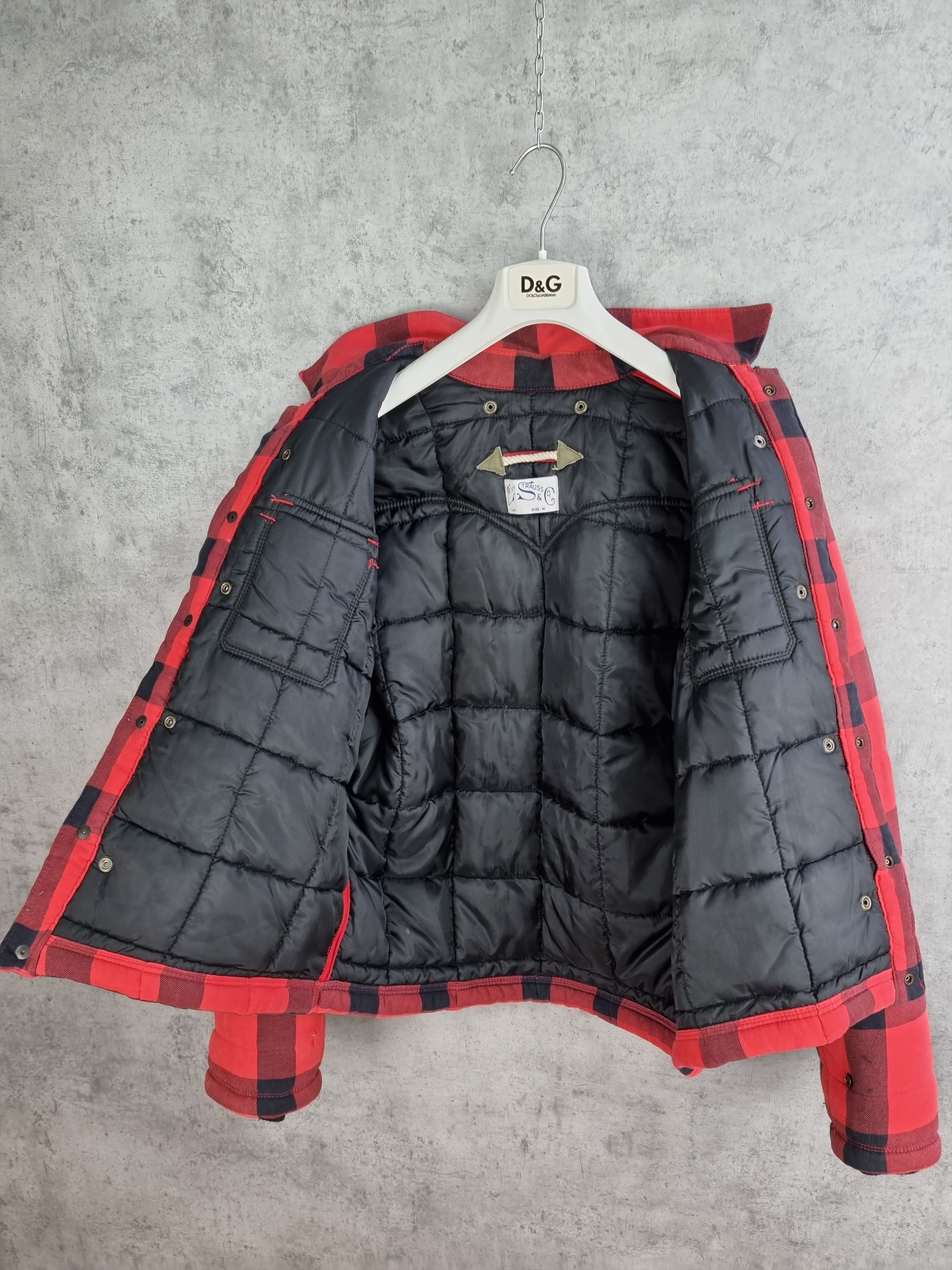 Levi's × Levi's Vintage Clothing Levis Plaid Vintage Aesthetic Distressed Jacket Size US M / EU 48-50 / 2 - 9 Thumbnail
