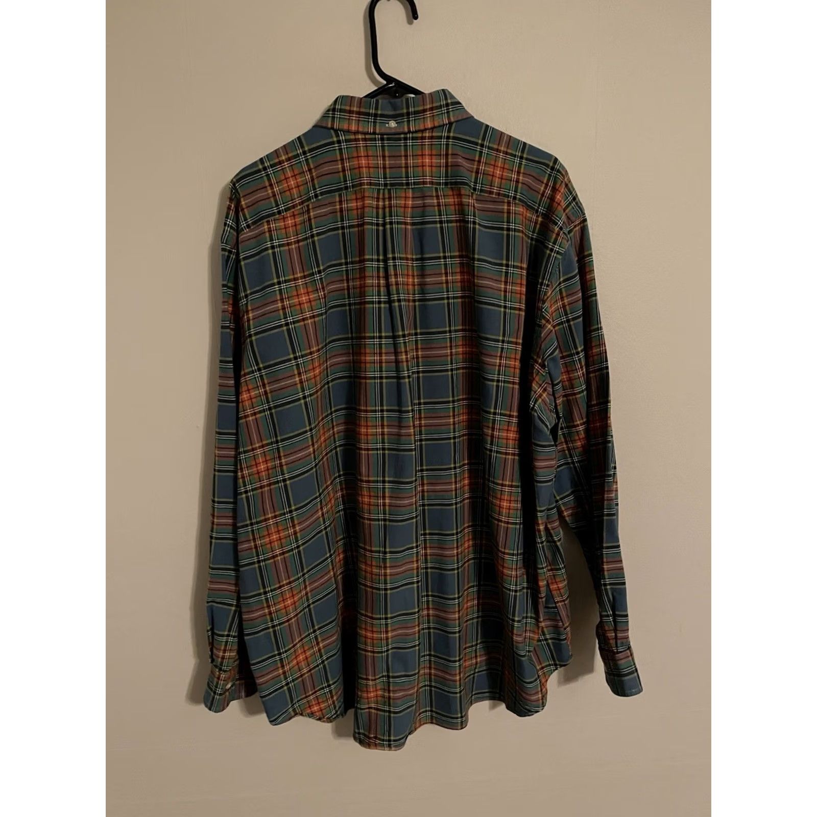 Polo Ralph Lauren Polo Ralph Lauren Button Up Shirt Men's Big/Tall 2XB Multicolor Plaid L/S Size US XXL / EU 58 / 5 - 4 Thumbnail