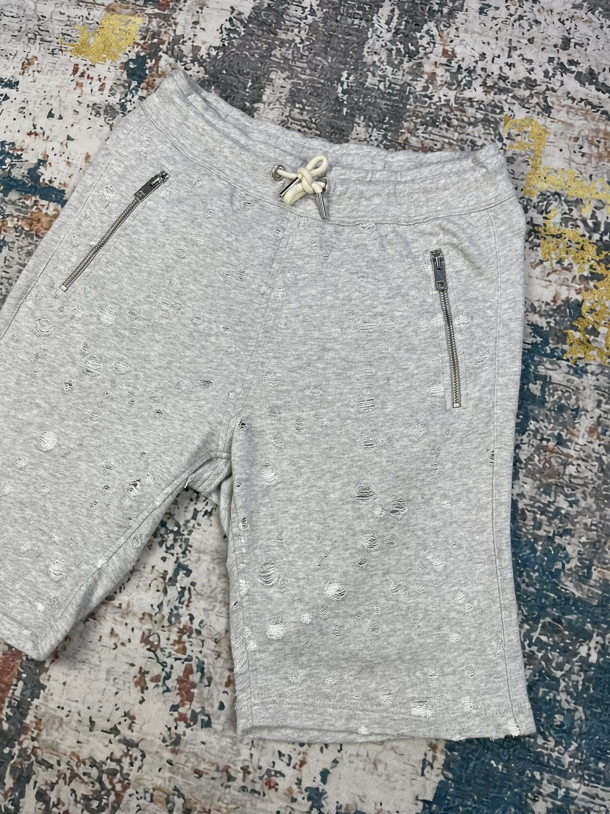 Diesel Steals🔥Diesel Distressed Ripped Short Pants Size US 30 / EU 46 - 4 Thumbnail