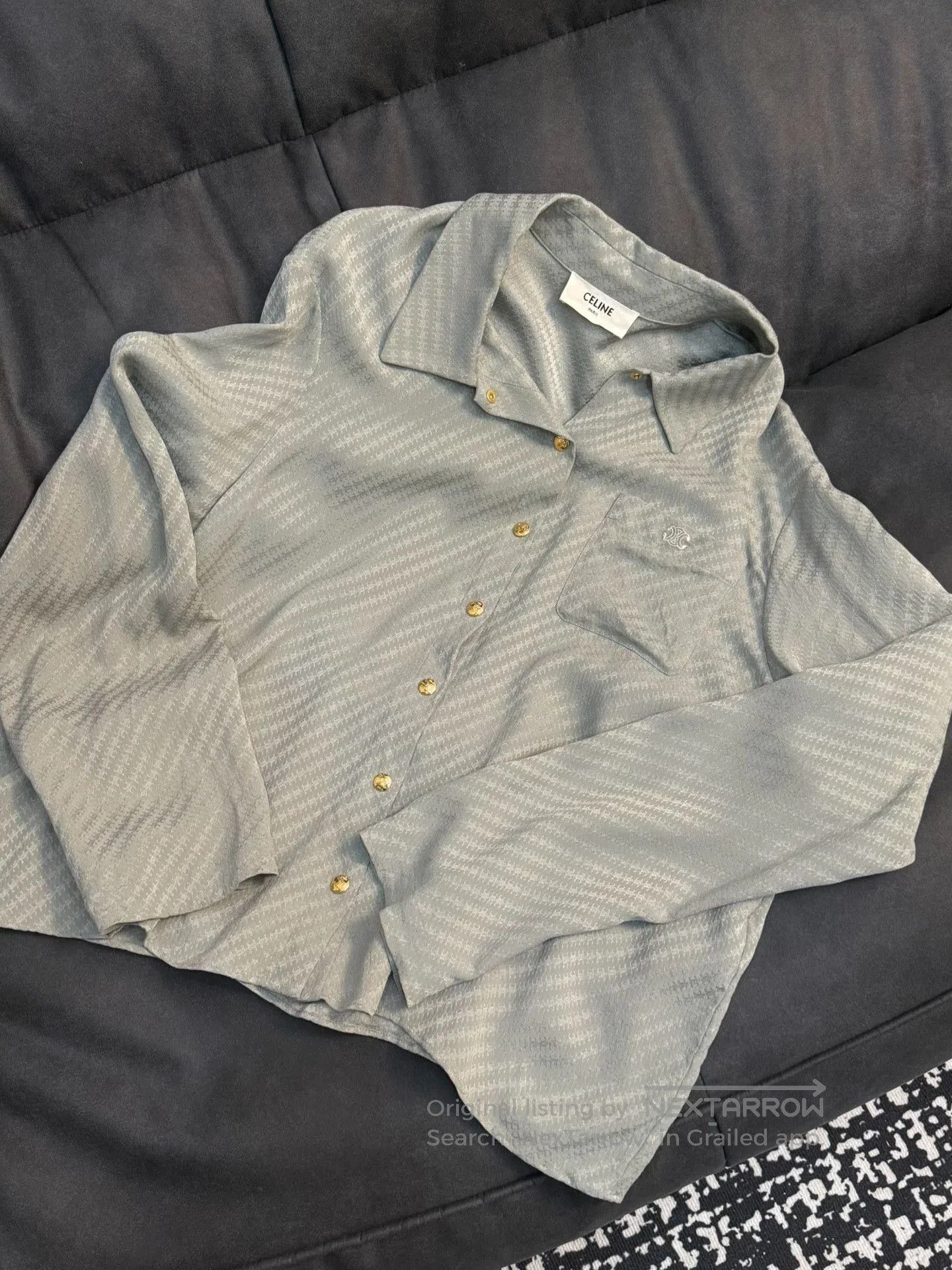 Celine CELINE Silk Shirt. Size M / US 6-8 / IT 42-44 - 1 Thumbnail