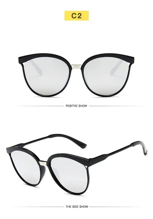 VIBE Silver Len Sun Glasses Unisex Size ONE SIZE - 4 Thumbnail