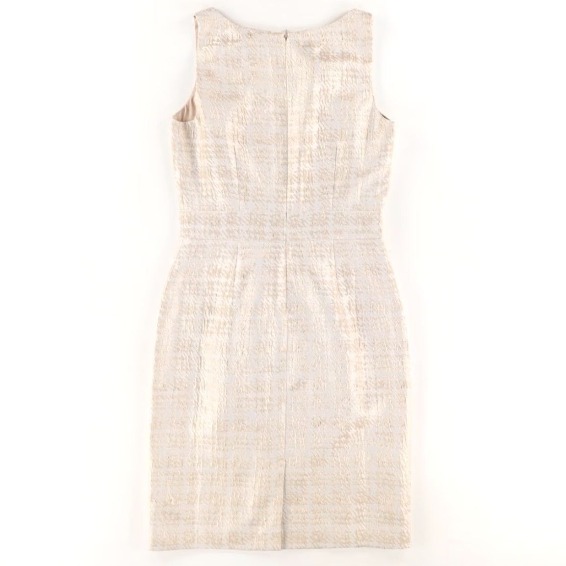 Banana Republic Banana Republic Metallic Sheath Dress Gold Women's 6 Shirt Womens Dress 6 Gold BanRepublic Metallic Sheath Dress Size M / US 6-8 / IT 42-44 - 4 Thumbnail