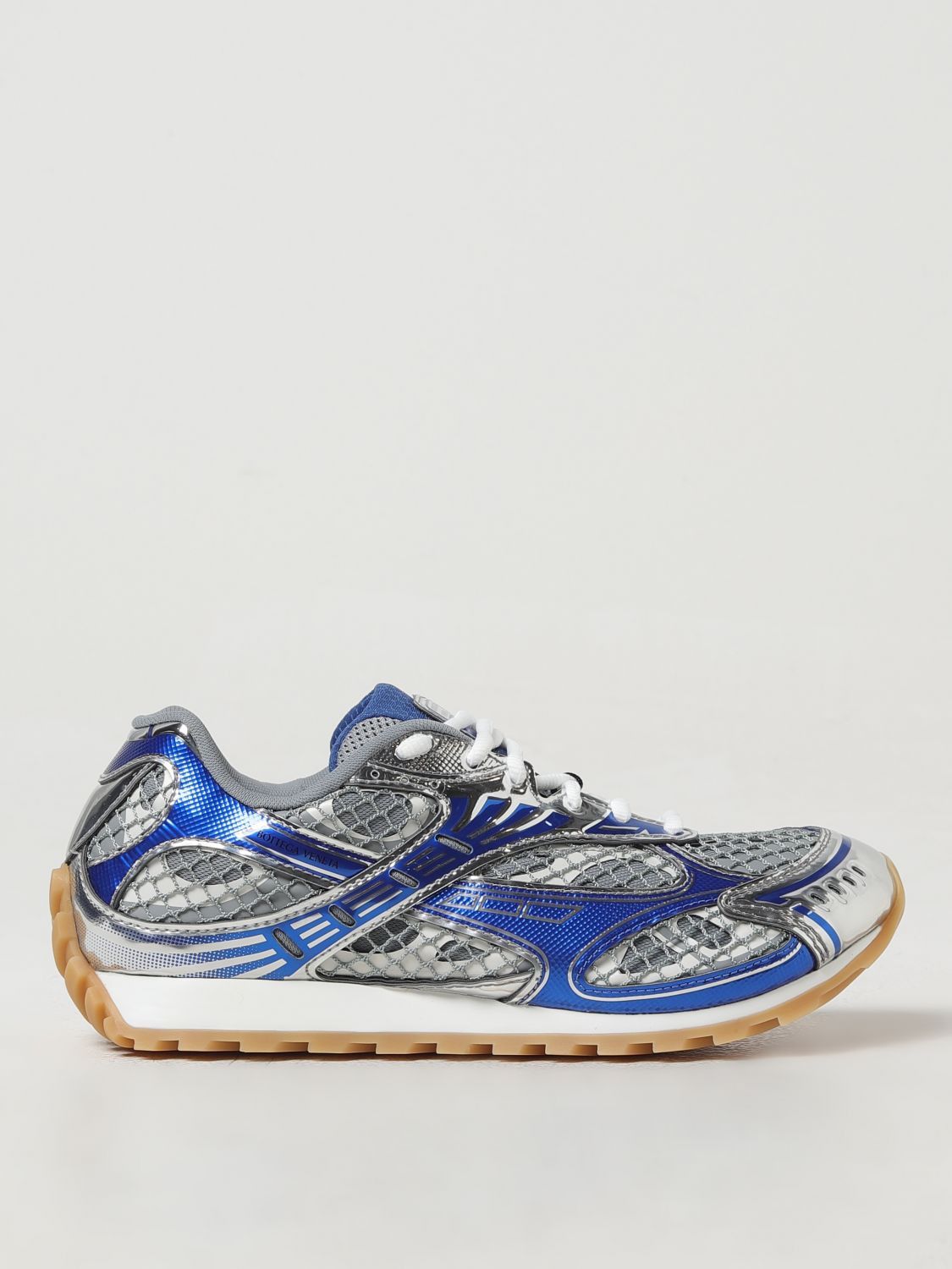 image of Bottega Veneta Sneakers Men Gnawed Blue (Size 9)