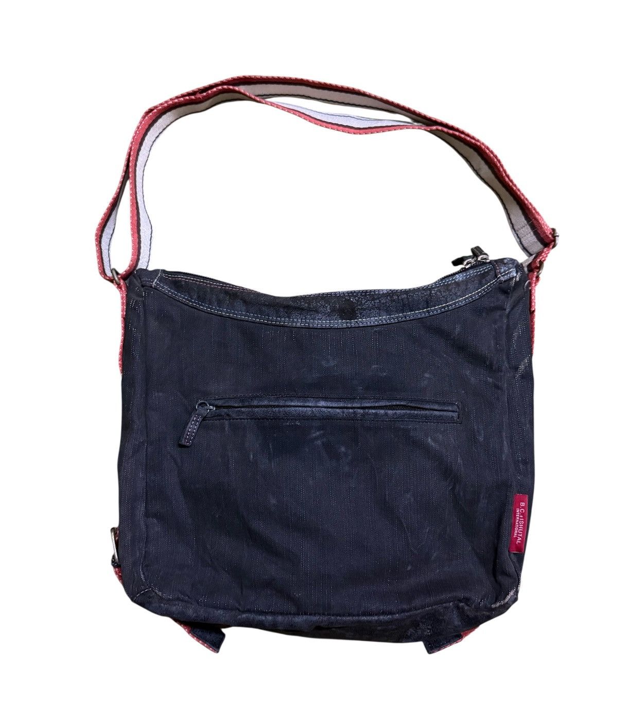 Japanese Brand B.C.+ISHUTAL INTERNATIONAL Crossbody Bag Leather Size ONE SIZE - 2 Thumbnail