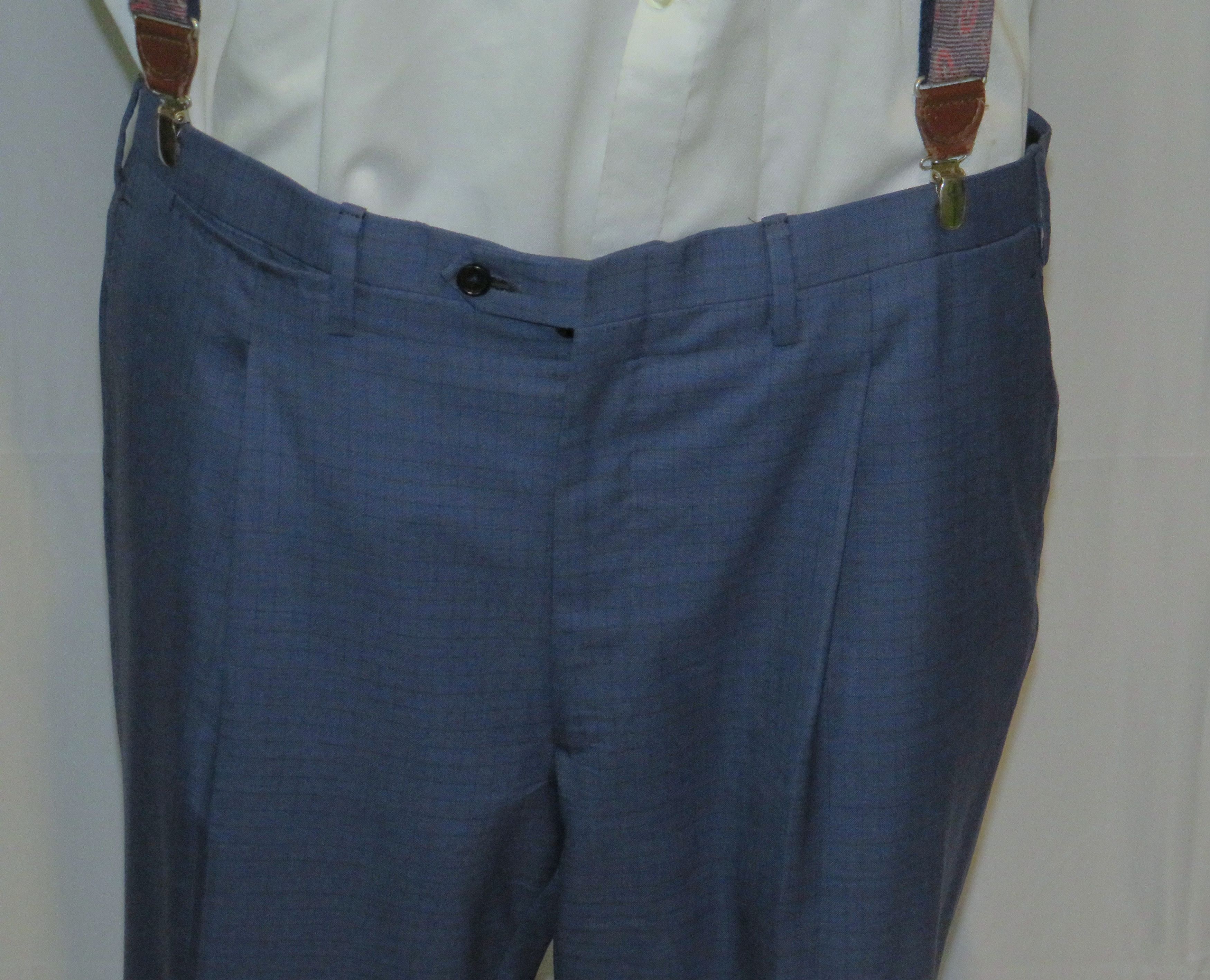 Kiton 14 Micron Mod Ego Blue Plaid Three Roll Two Suit 48R Size 48R - 15 Thumbnail