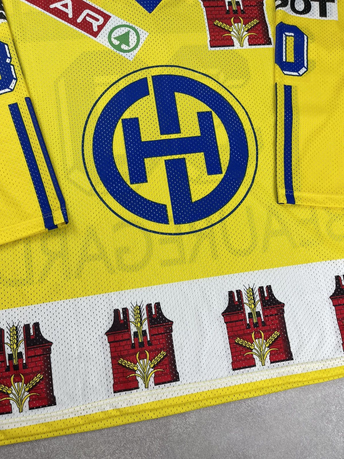 Adidas × NHL × Vintage HC Davos Vintage Adidas Ice Hockey 30 Beauregard Jersey Size US XL / EU 56 / 4 - 3 Thumbnail