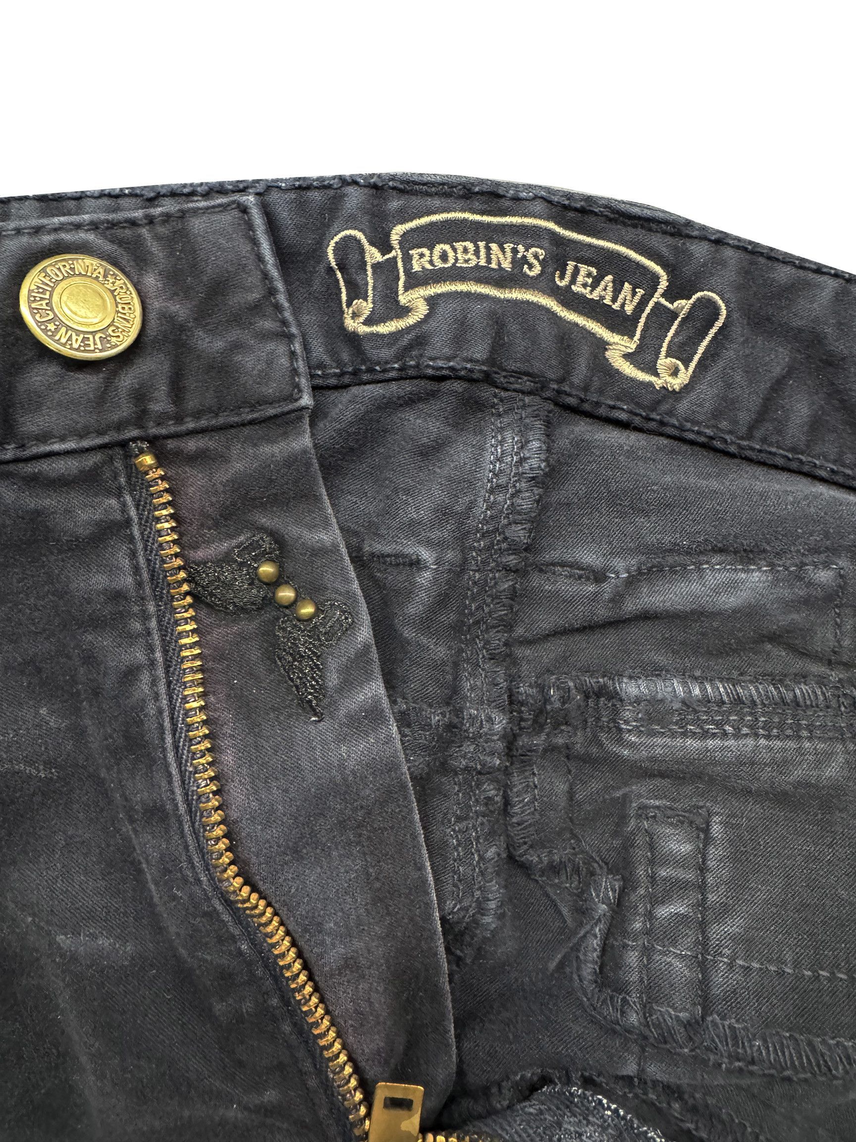 Robins Jeans Robin Jeans Black Cargo Predator Size US 29 - 4 Thumbnail