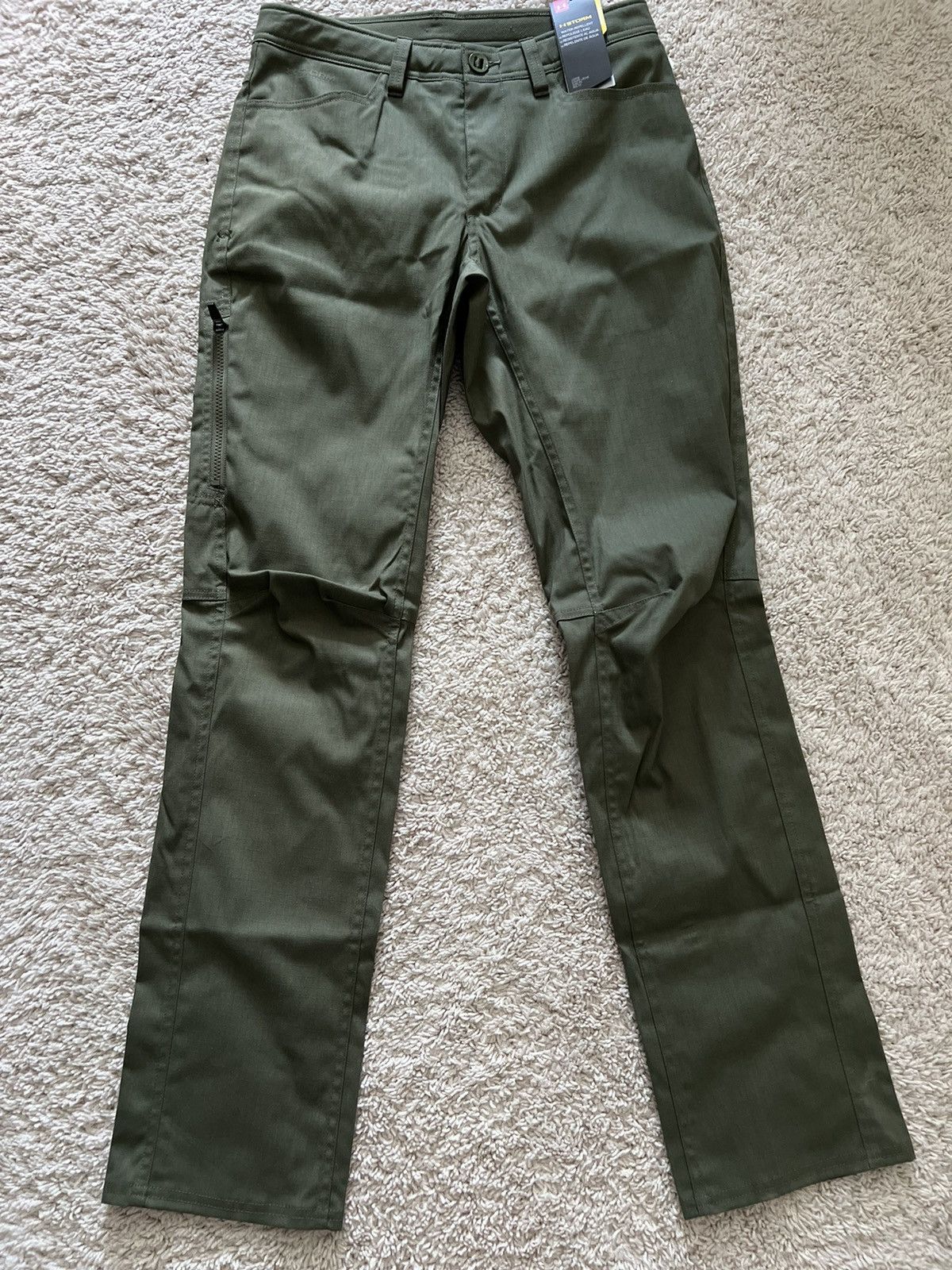 Under Armour Under Armour Enduro Tactical Pants Green Loose Size US 30 / EU 46 - 2 Thumbnail