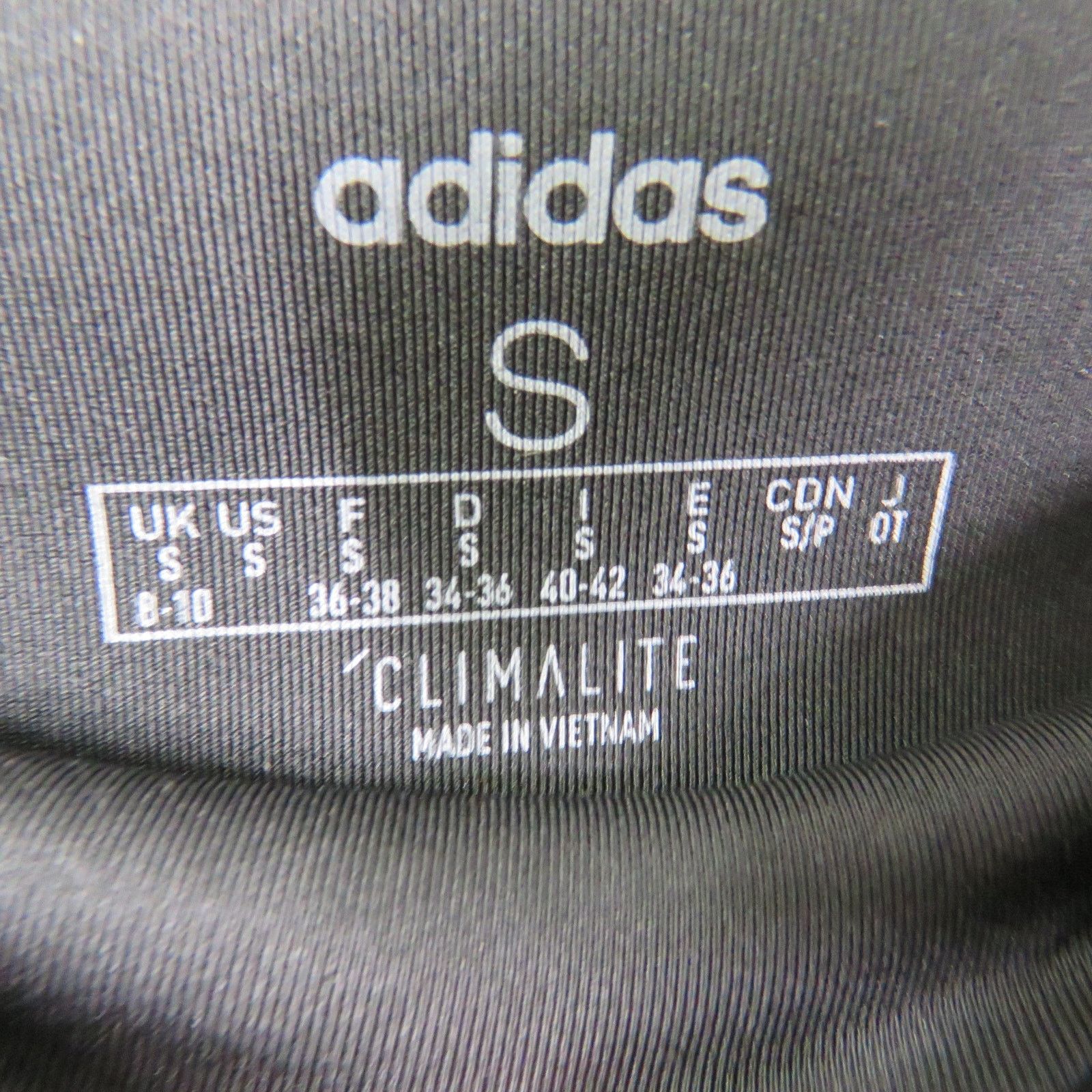 Adidas Adidas Climalite High Rise Triple Stripe Leggings Small Size 26" / US 2 / IT 38 - 5 Thumbnail